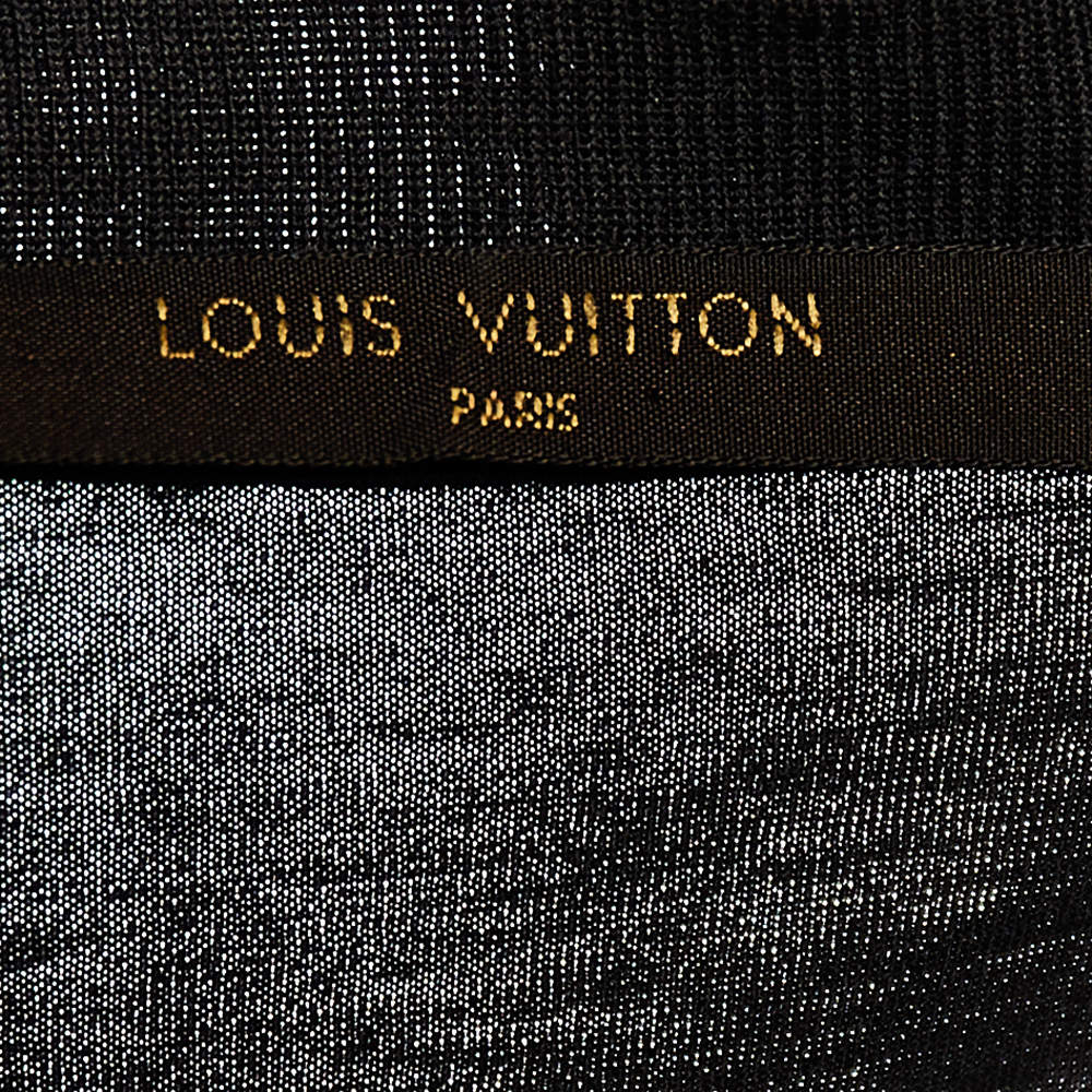 Louis Vuitton Dark Green Cototn Champs Elysees Patch Detail