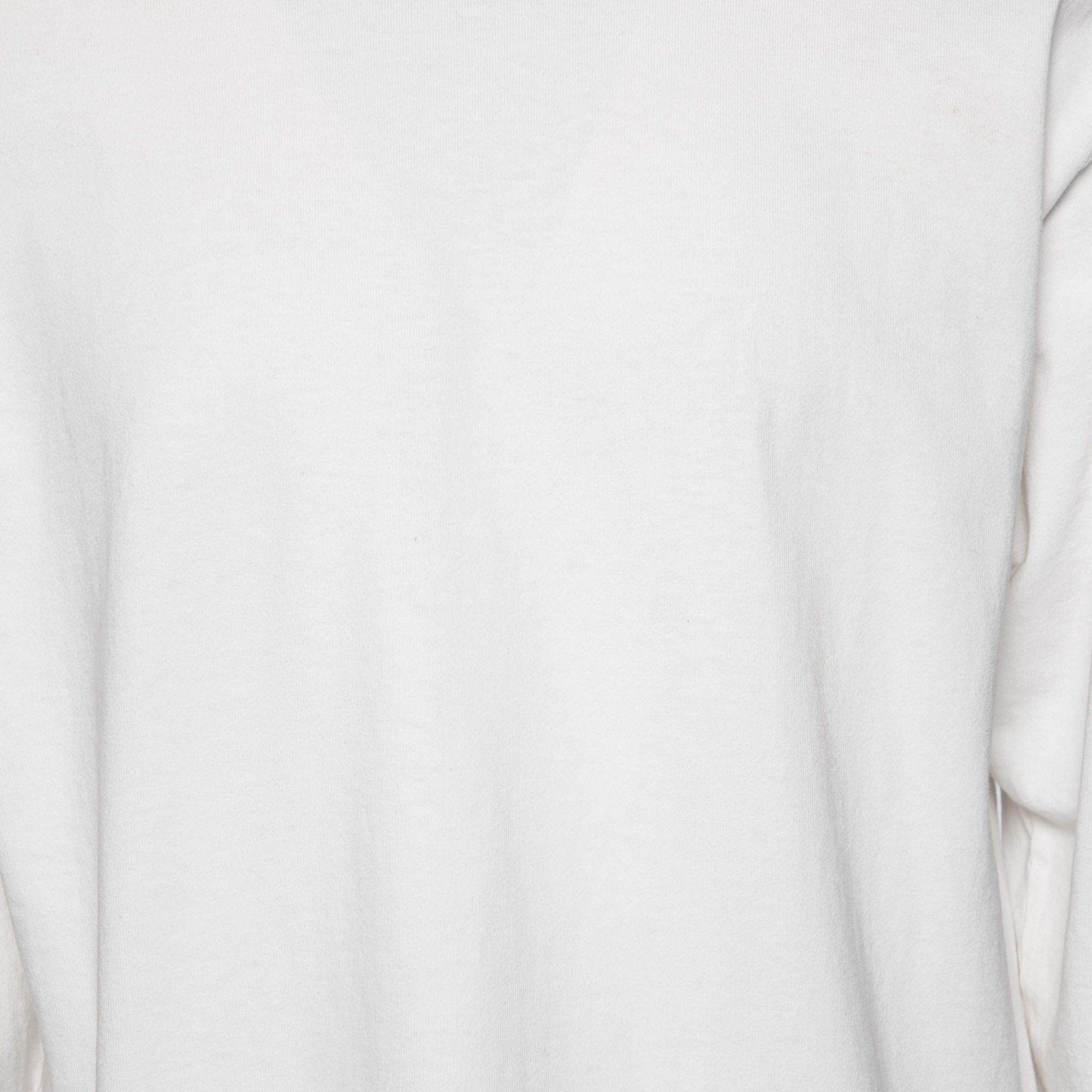 Louis Vuitton Women XSmall FR 36 Long Sleeve Heavy Cotton White