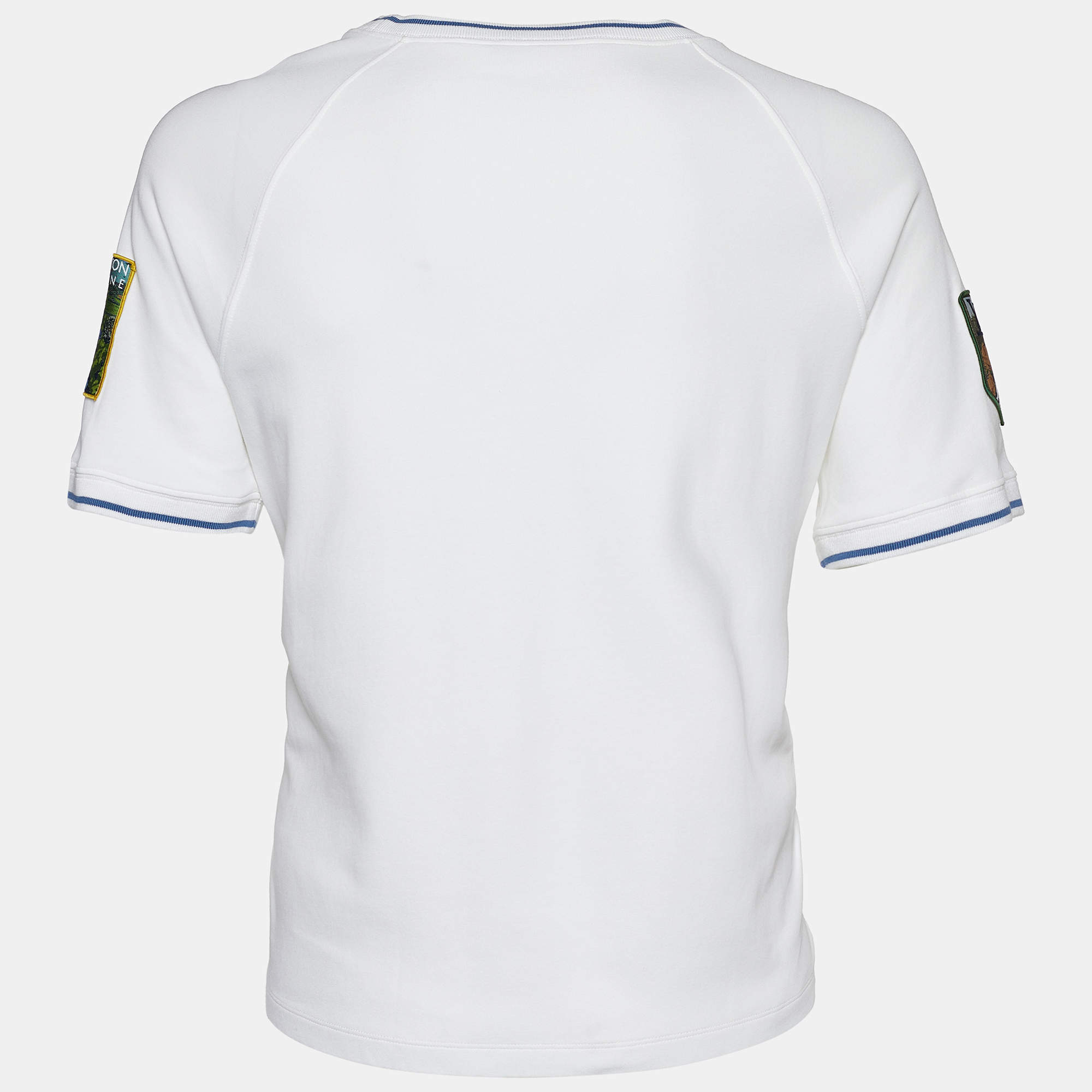 T-shirt Louis Vuitton White size XL International in Cotton - 34954042