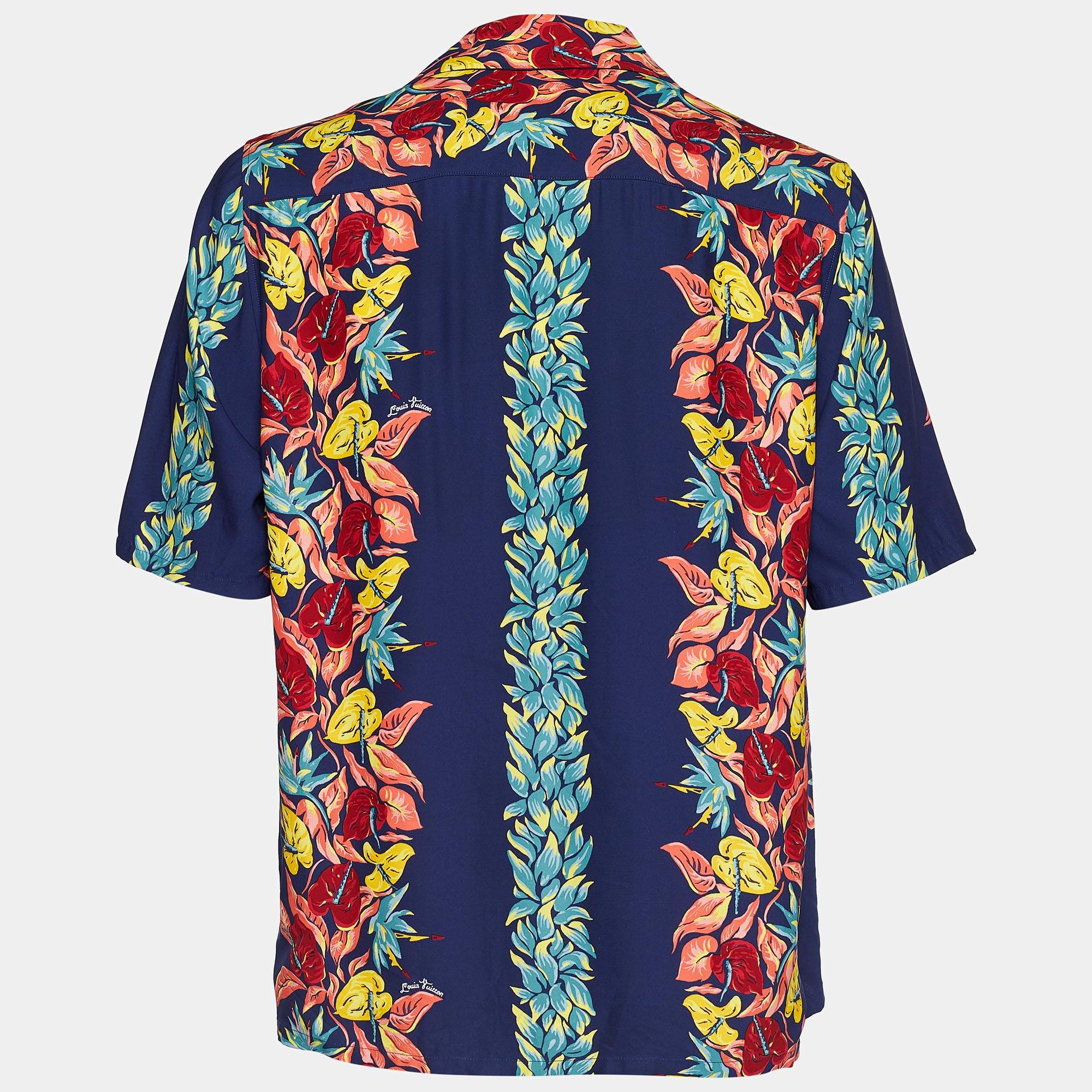 Louis Vuitton Blue Luxury Brand Fashion Hawaiian Shirt And Shorts -  Muranotex Store