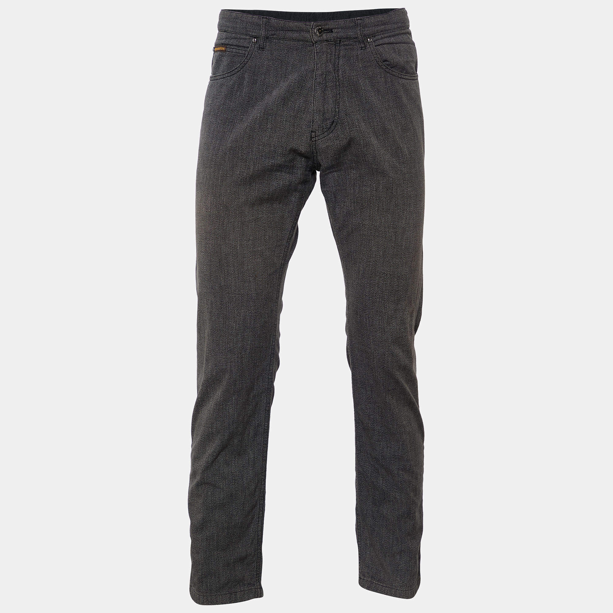 Louis Vuitton Grey Denim Gaston V Jeans L