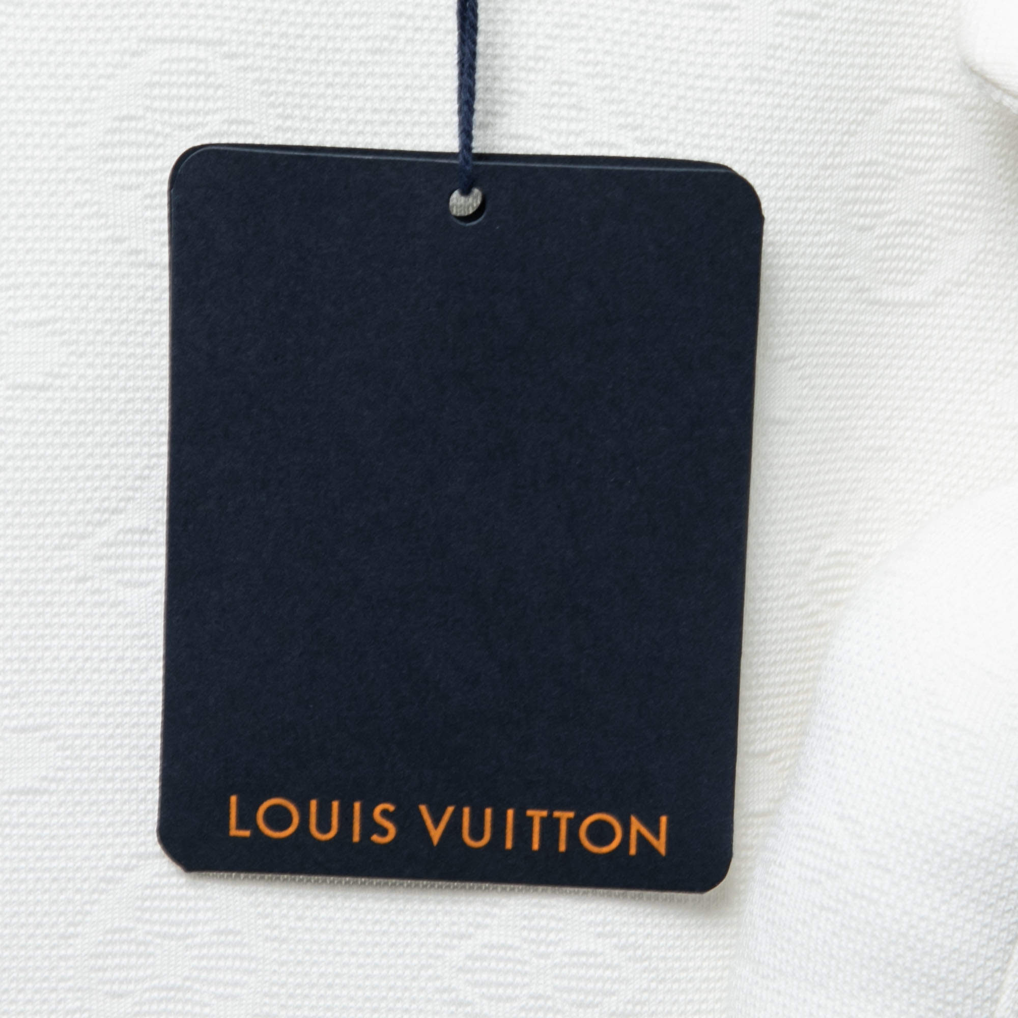 Louis Vuitton X Virgil Abloh White Cotton 3D Monkey T-Shirt M Louis Vuitton