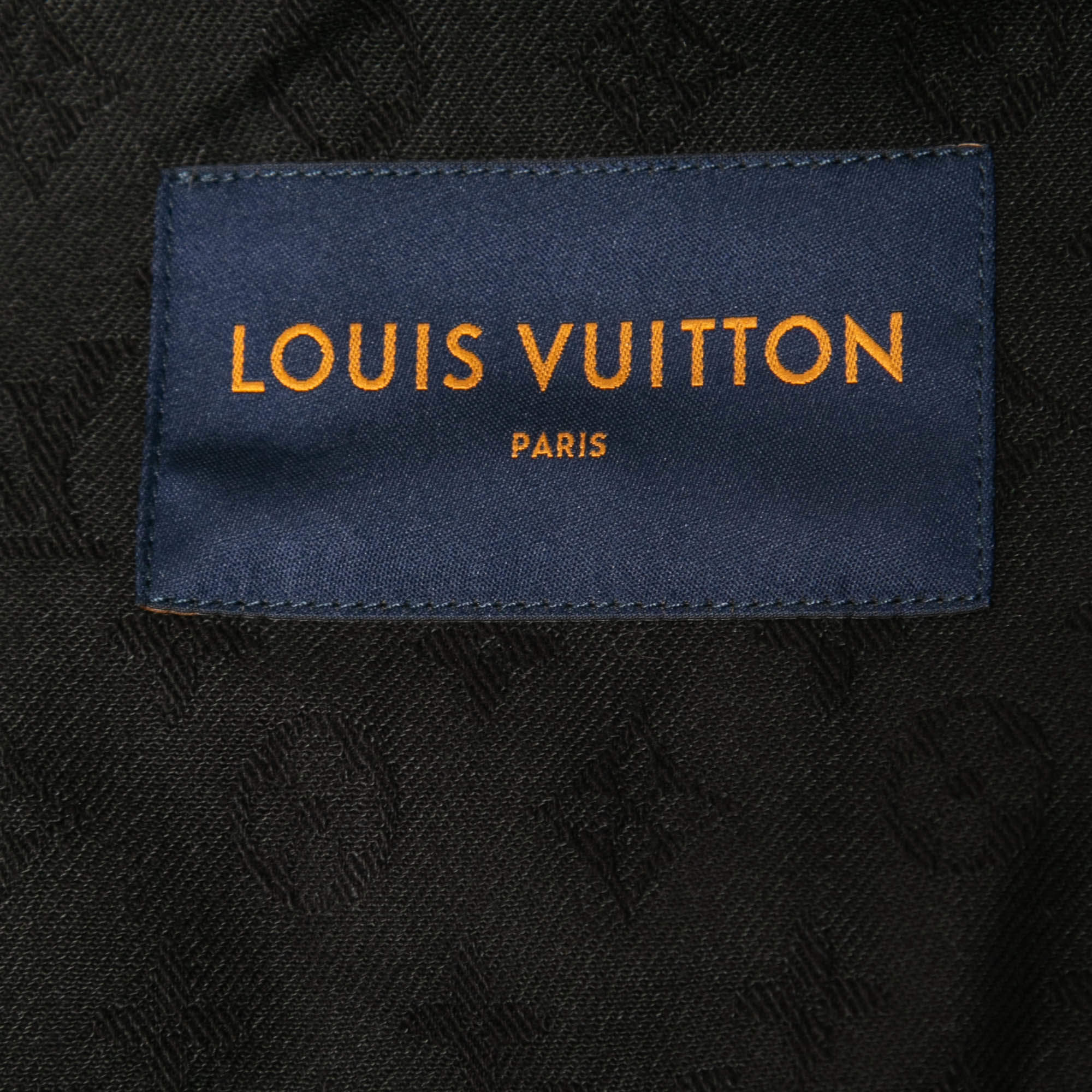 Louis Vuitton Black Monogram Jacquard Denim Jacket XL Louis Vuitton | The  Luxury Closet