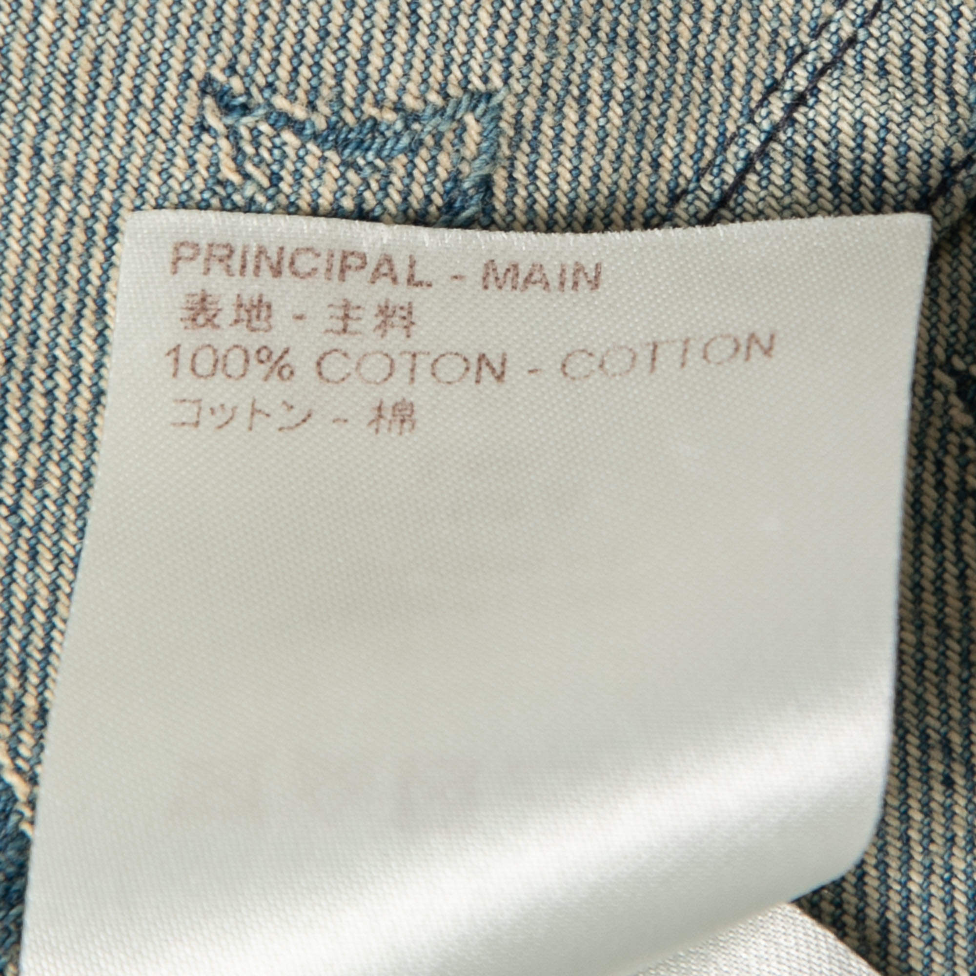 Louis Vuitton LEAF DENIM BASEBALL SHIRT New M For Sale at 1stDibs  lv baseball  shirt, louis vuitton baseball shirt, louis vuitton denim baseball shirt
