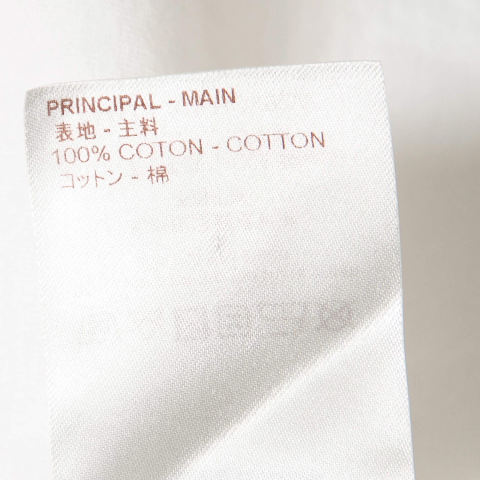 White cotton t-shirt Louis Vuitton x Supreme White size L International in  Cotton - 7781349