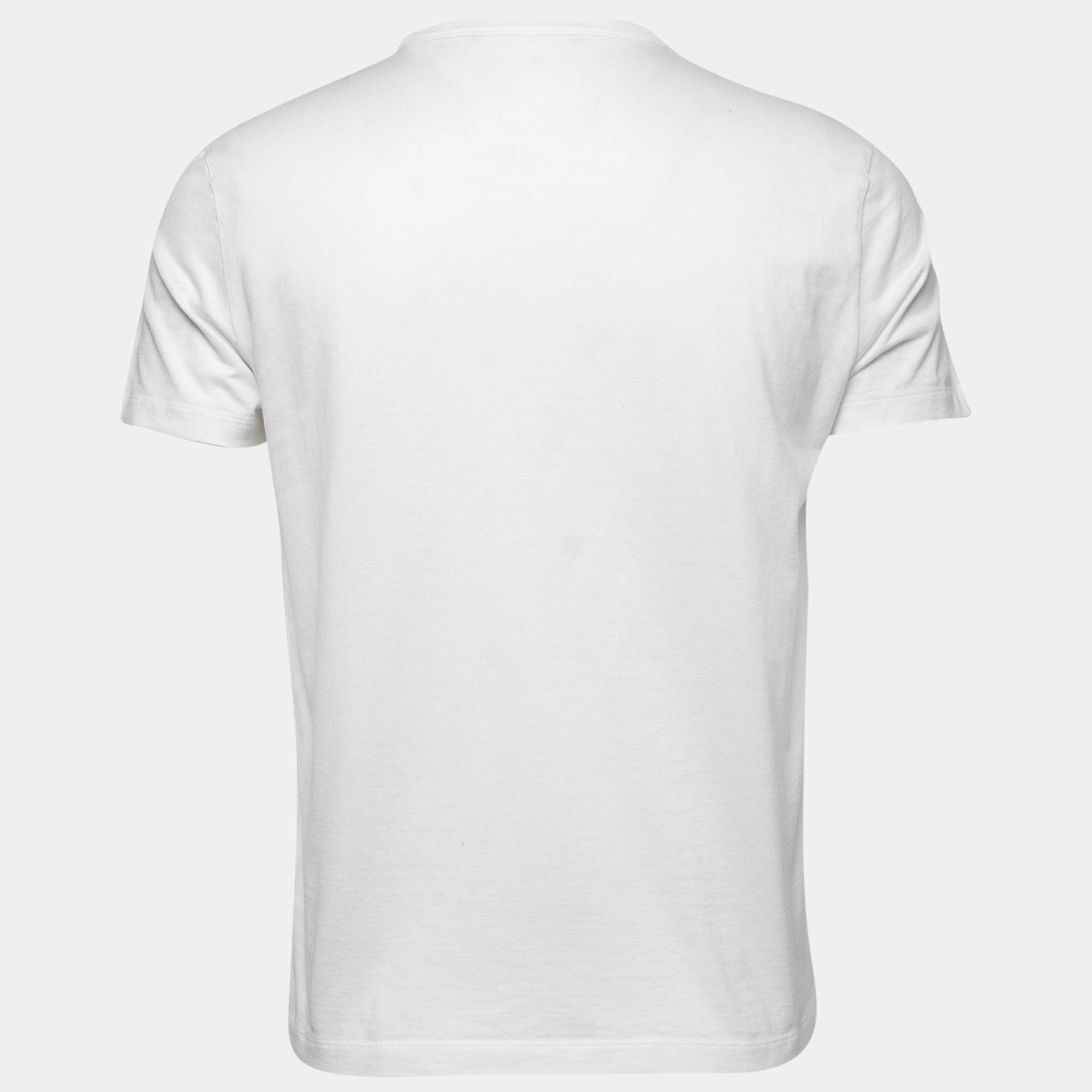 Louis Vuitton LV x Supreme logo t-shirt White Cotton ref.47057 - Joli Closet