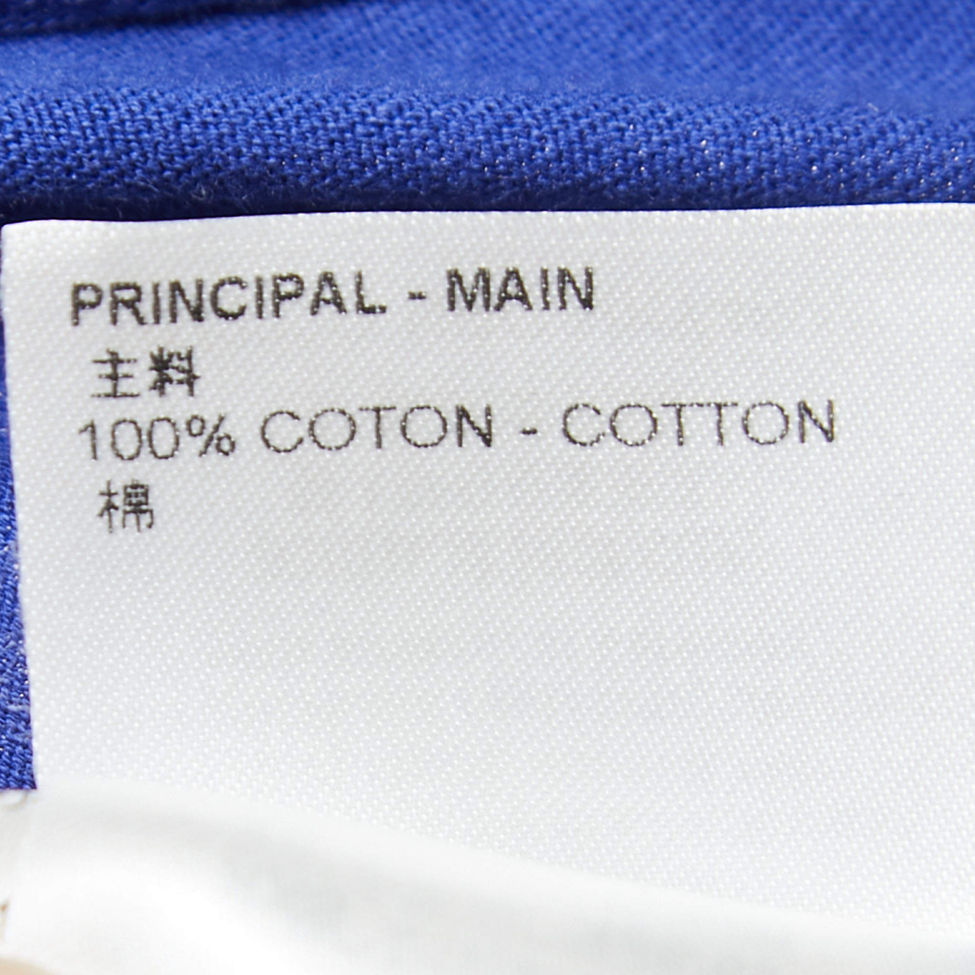 Shirt Louis Vuitton Blue size L International in Cotton - 32286875