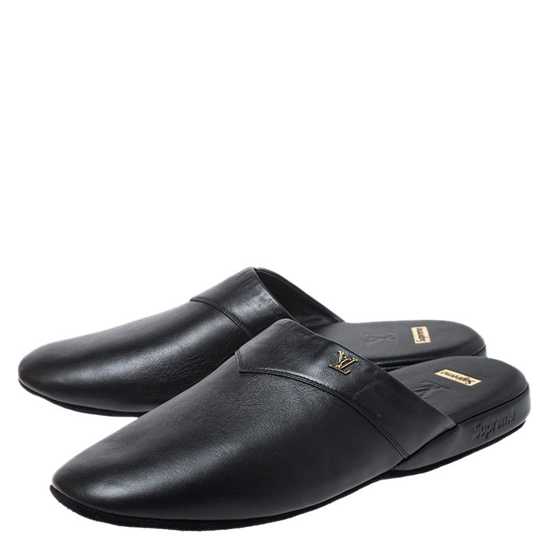 Louis Vuitton Black Men's Slippers