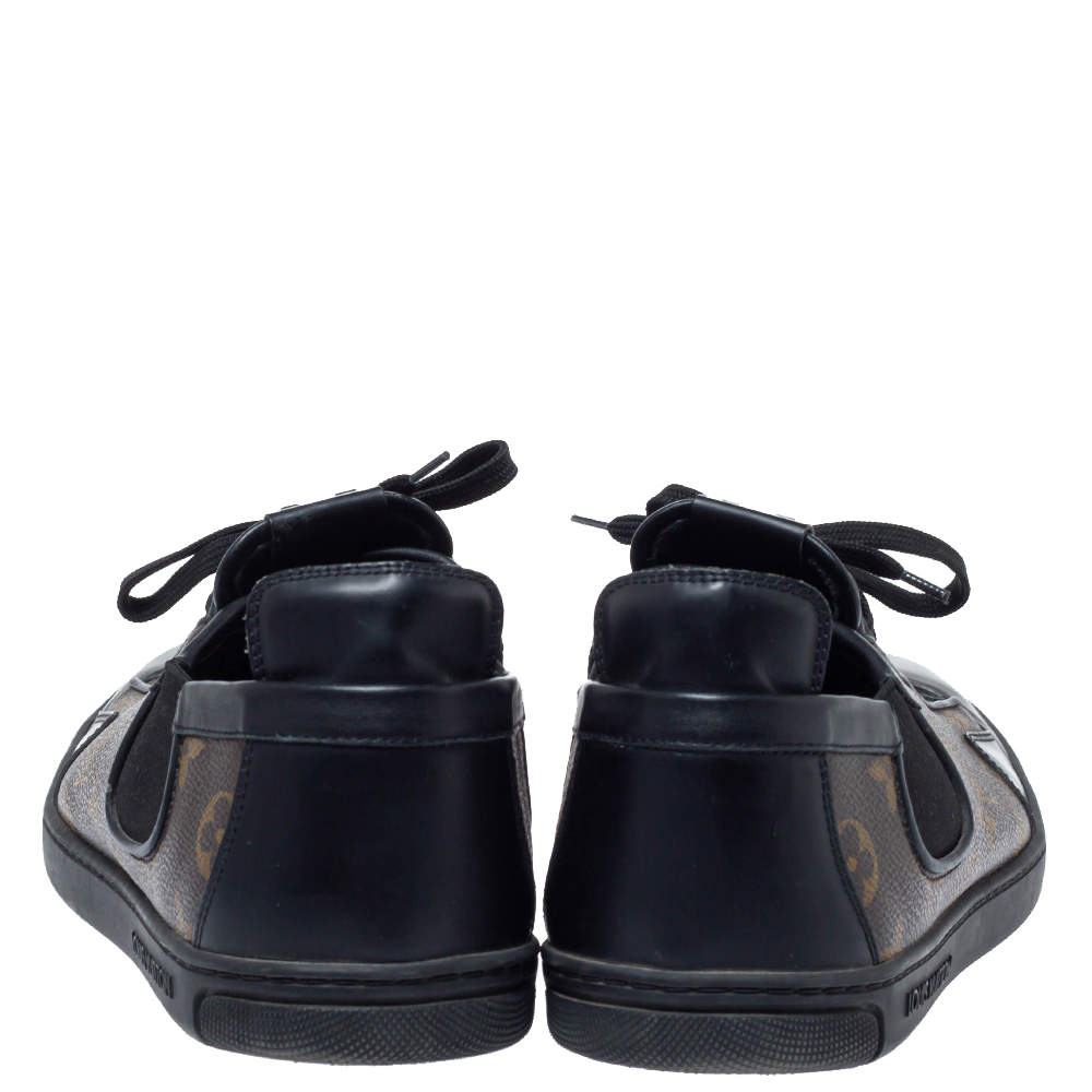 Mens Louis Vuitton Macassat Slalom Monogram Canvas Sneaker - Size 42.5/9.5