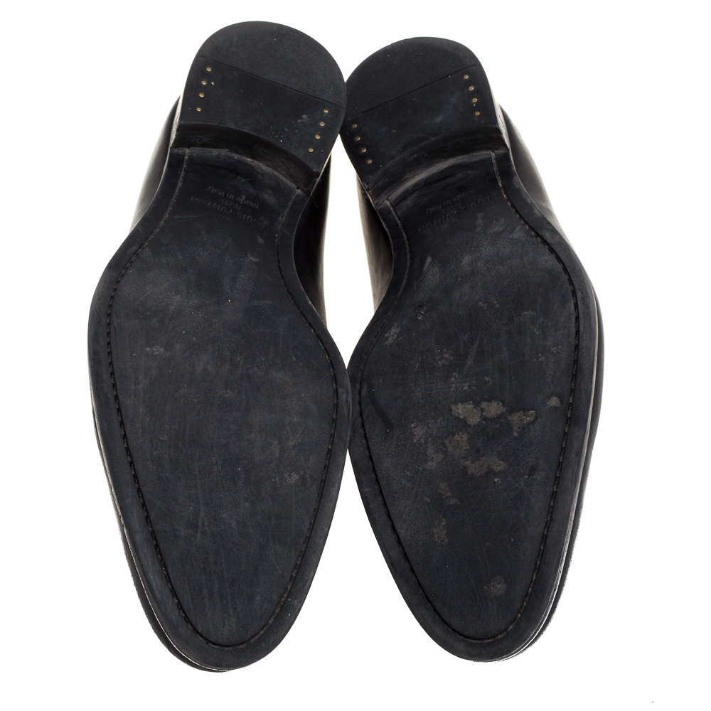 Louis Vuitton Patent Leather Derby Shoes - Black Oxfords, Shoes - LOU790080