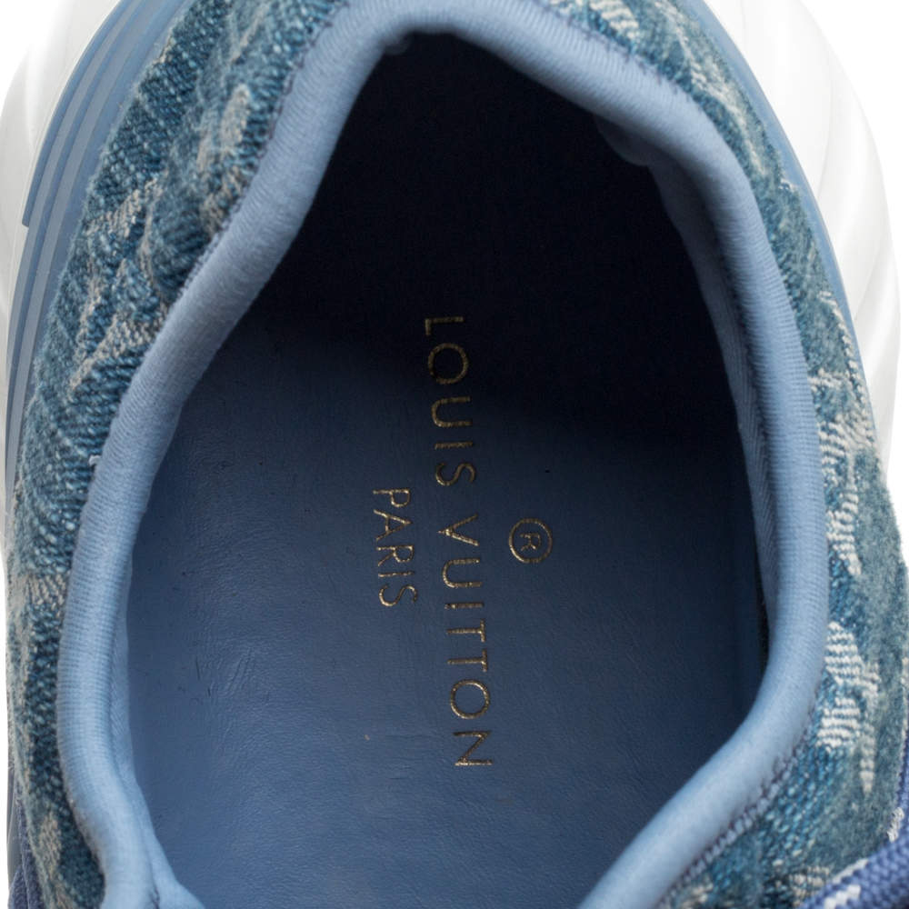 Louis Vuitton Fastlane Denim Sneaker (Blue)