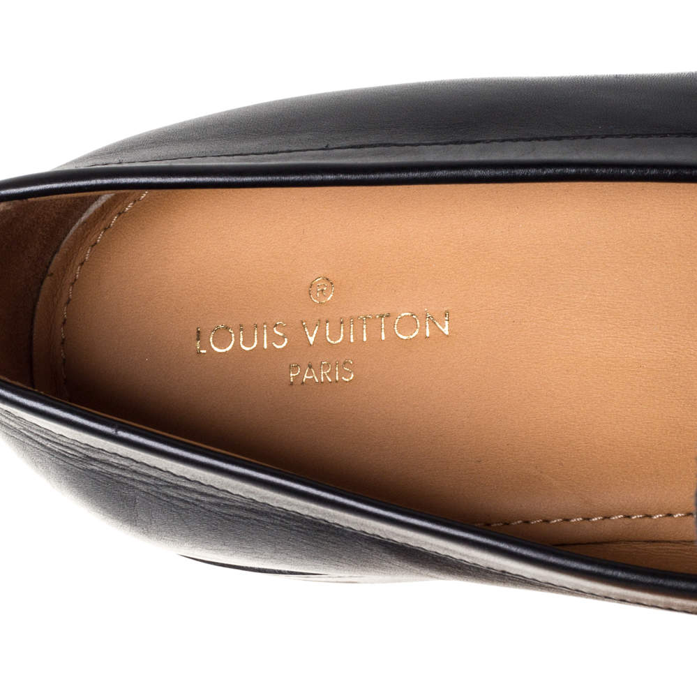 LOUIS VUITTON Men's Saint Germain Black Loafer 9.5 – Luxury Labels