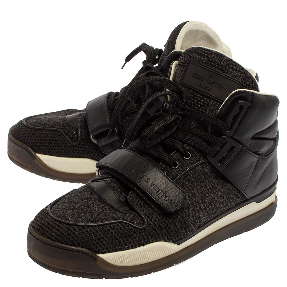 LOUIS VUITTON Men's Trailblazer Black Color Block Italy Shoe Size 10 S -  Article Consignment