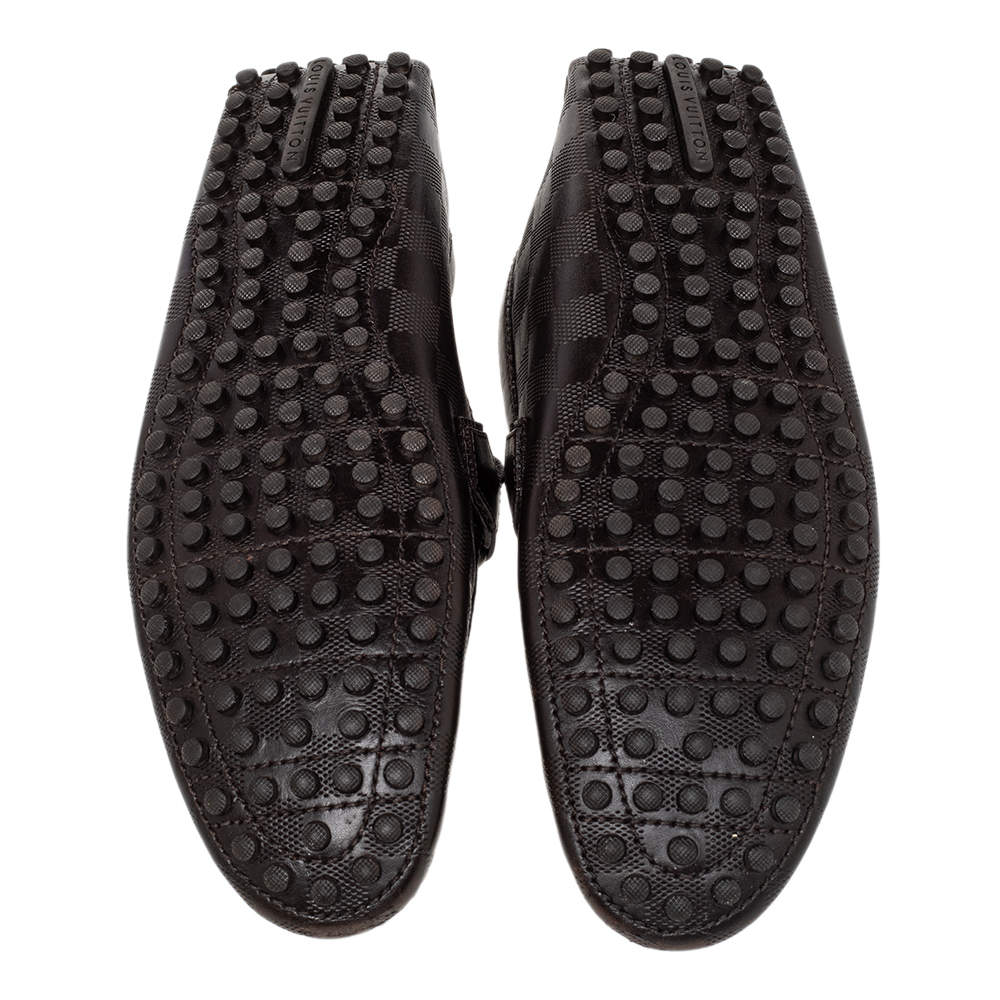 Hockenheim leather flats Louis Vuitton Black size 41 EU in Leather - 8432899