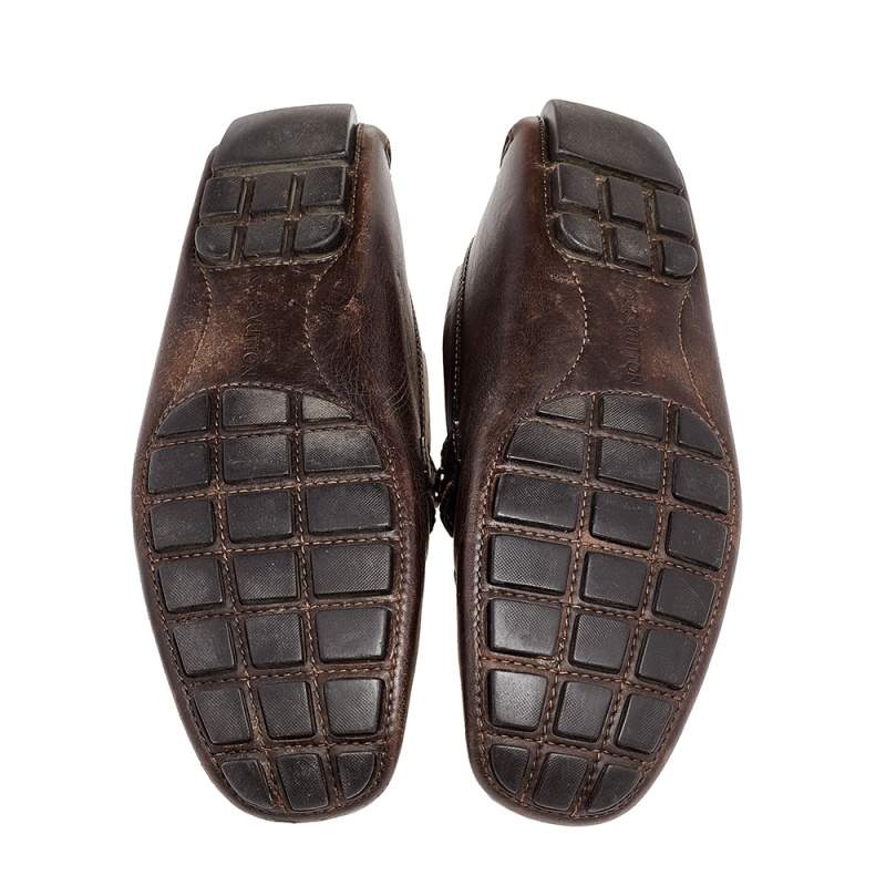 Louis Vuitton Brown Leather Monte Carlo Loafers Size 44 at 1stDibs  louis  vuitton men loafers, lv loafers men's sale, louis vuitton loafers monte  carlo