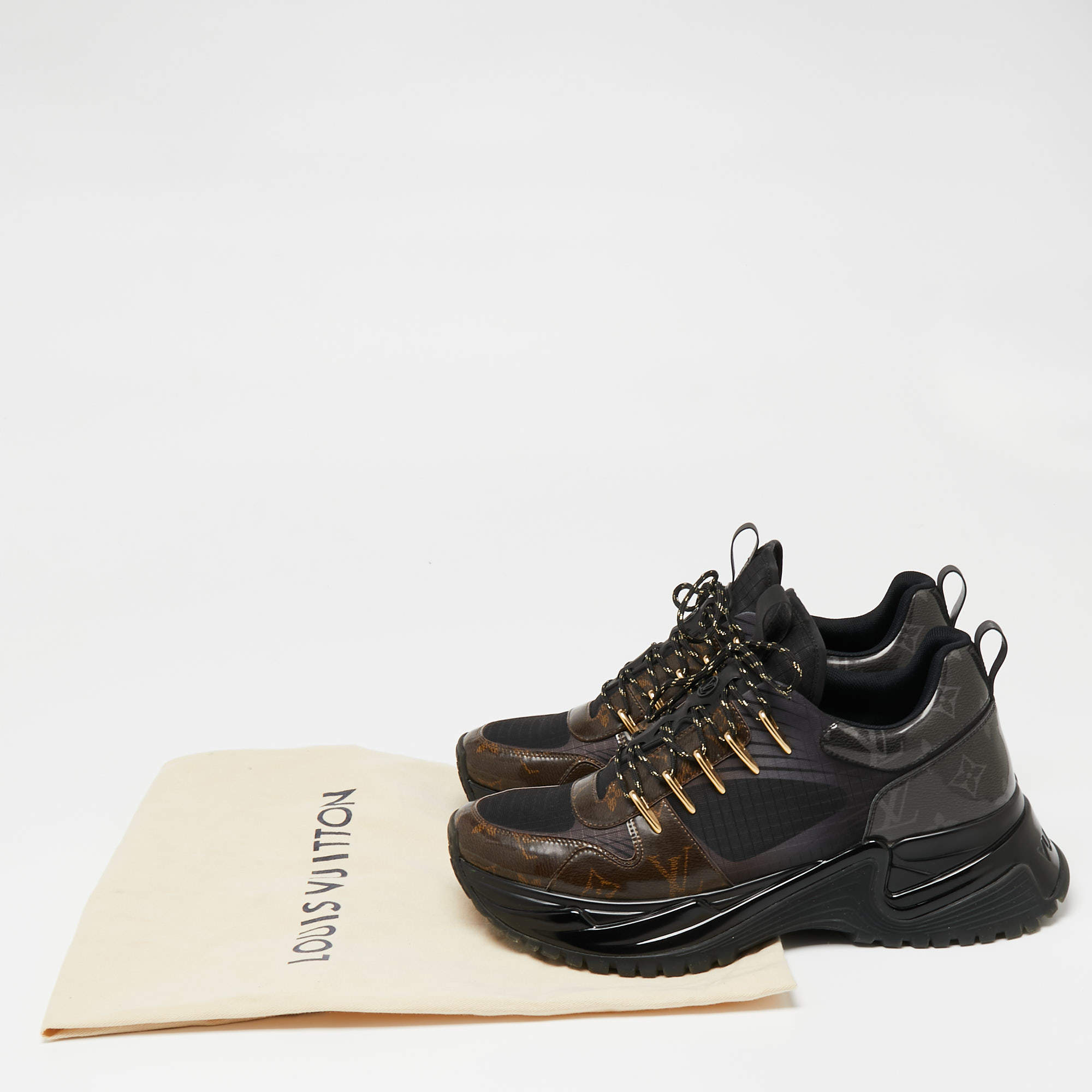 Louis Vuitton Run Away Pulse Sneakers - Black Sneakers, Shoes - LOU251676