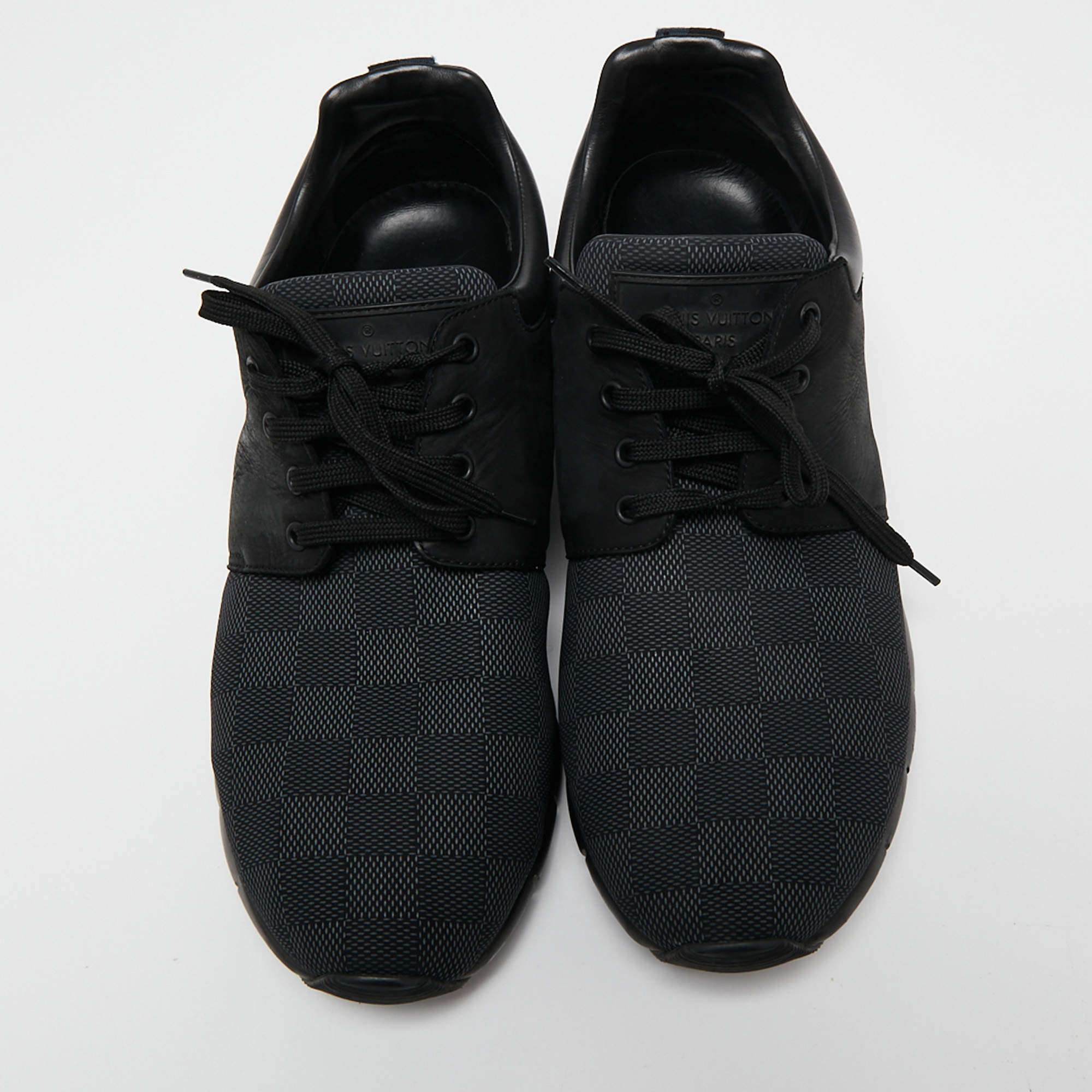 Louis Vuitton Fastlane Sneakers in Black Nylon and Leather ref.863498 -  Joli Closet