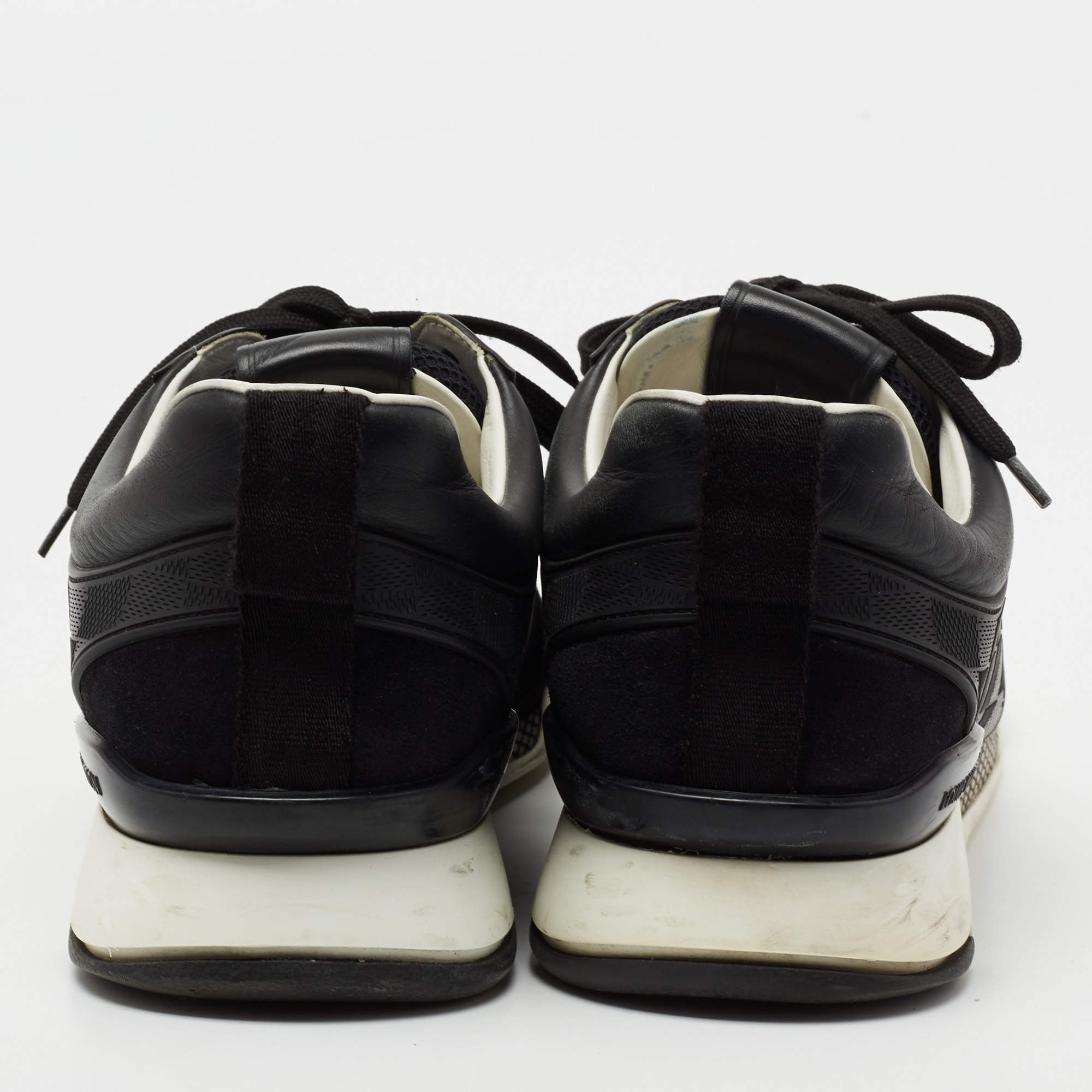 Louis Vuitton // Black Damier Infini Fastlane Sneakers – VSP Consignment