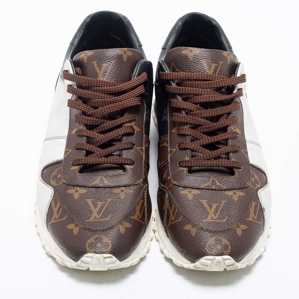 Louis Vuitton Tri-Color Monogram Canvas Runaway Sneakers Size 43.5 Louis  Vuitton