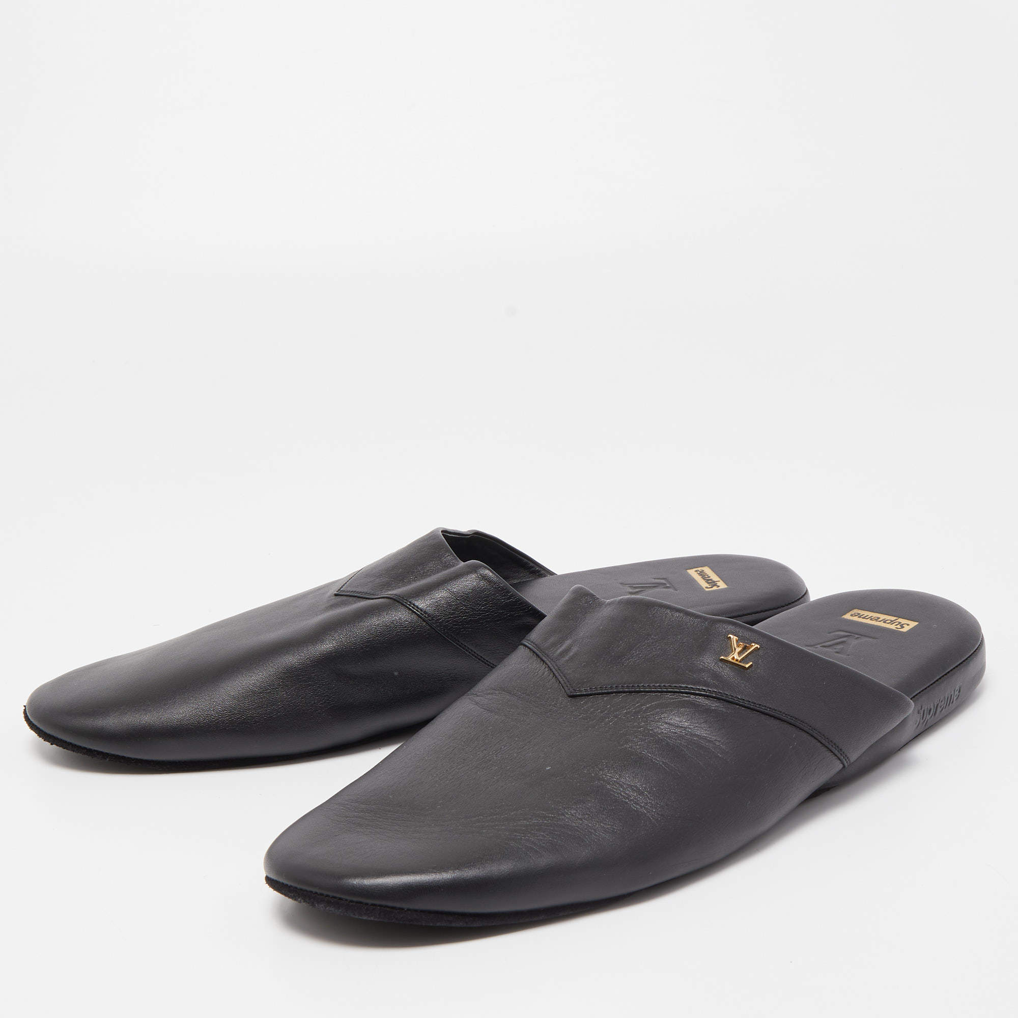 Louis Vuitton Black Men's Slippers