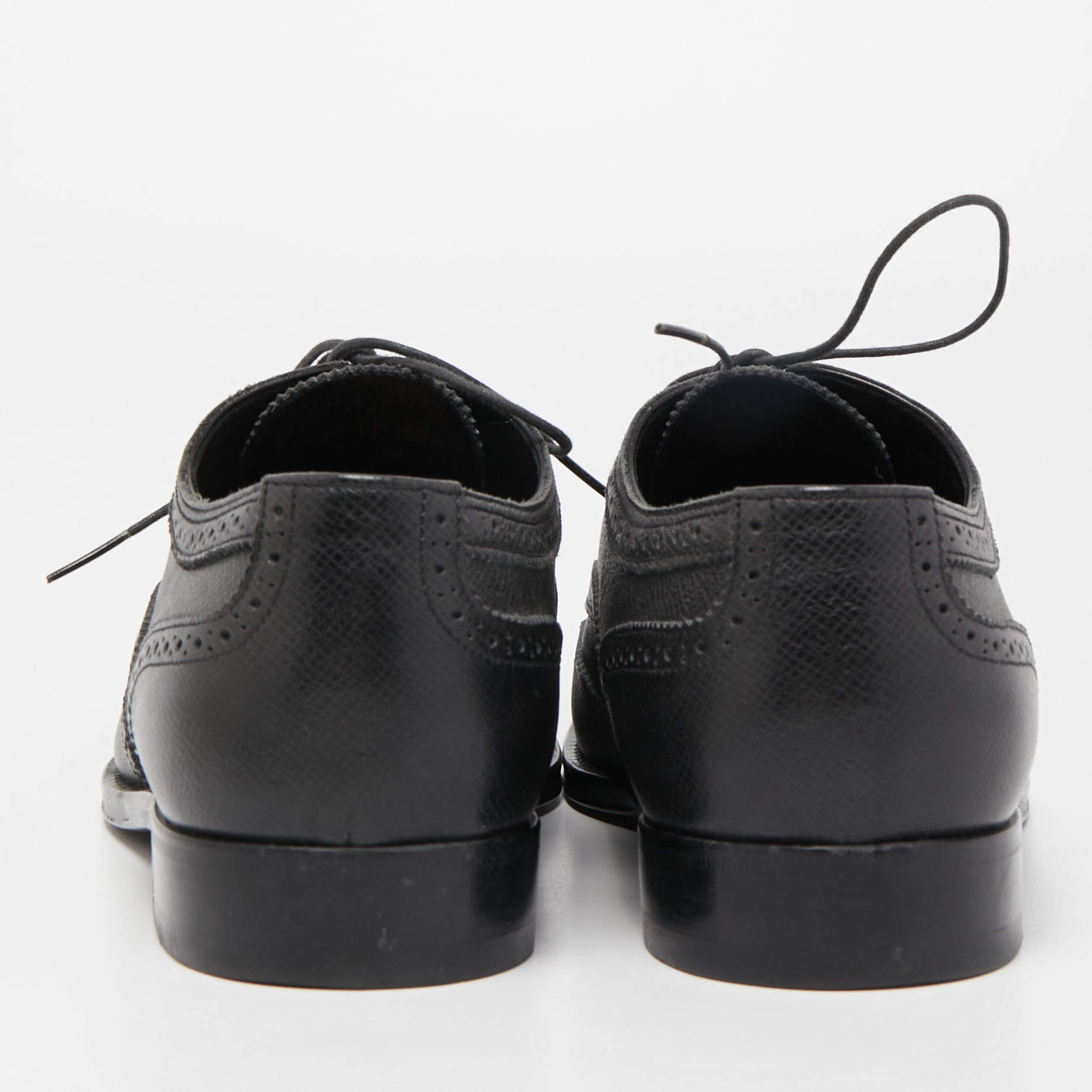Louis Vuitton Black Patent Leather Lace Up Oxfords Size 41.5 Louis Vuitton