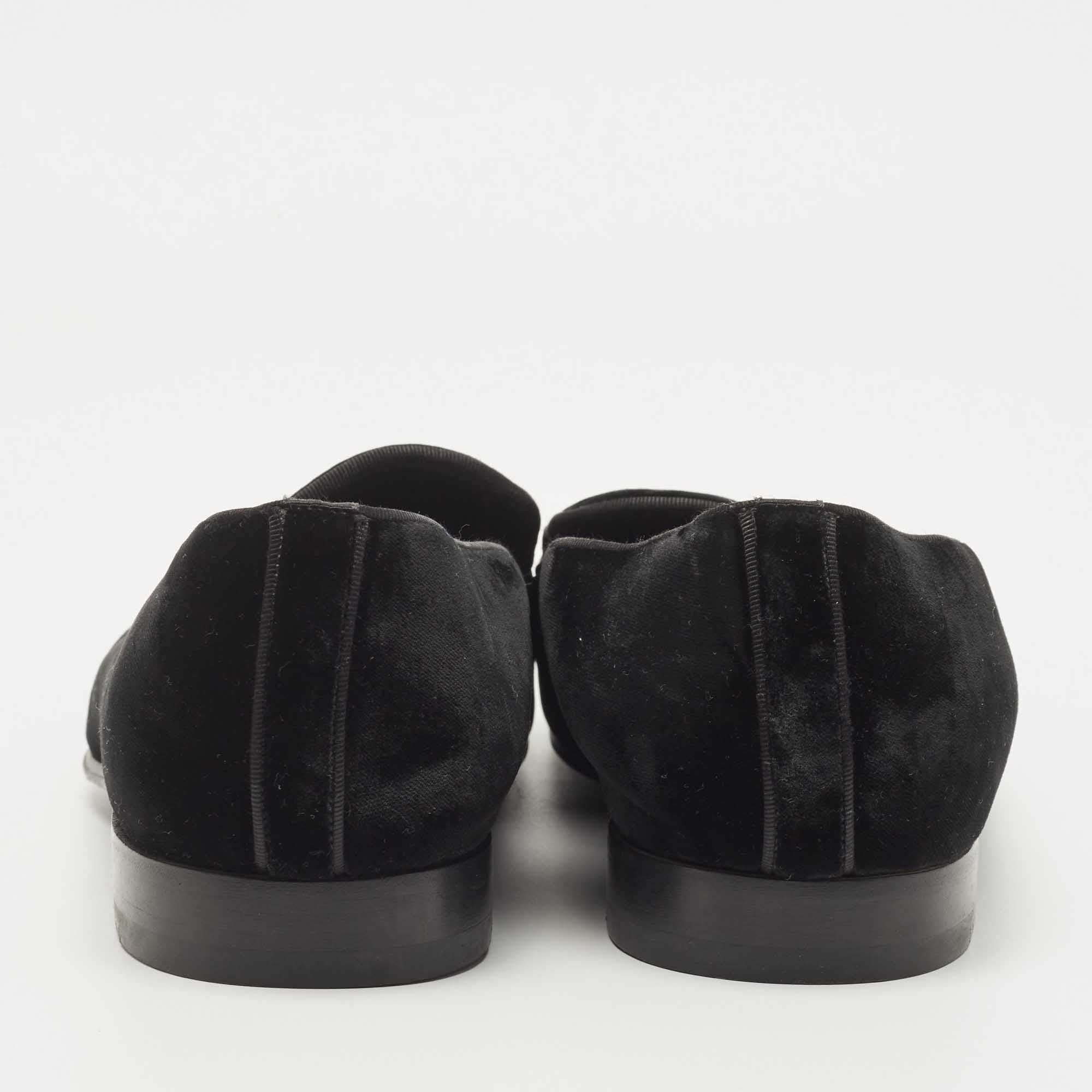 Louis Vuitton Men's Black Damier Velvet Auteuil Slipper – Luxuria & Co.