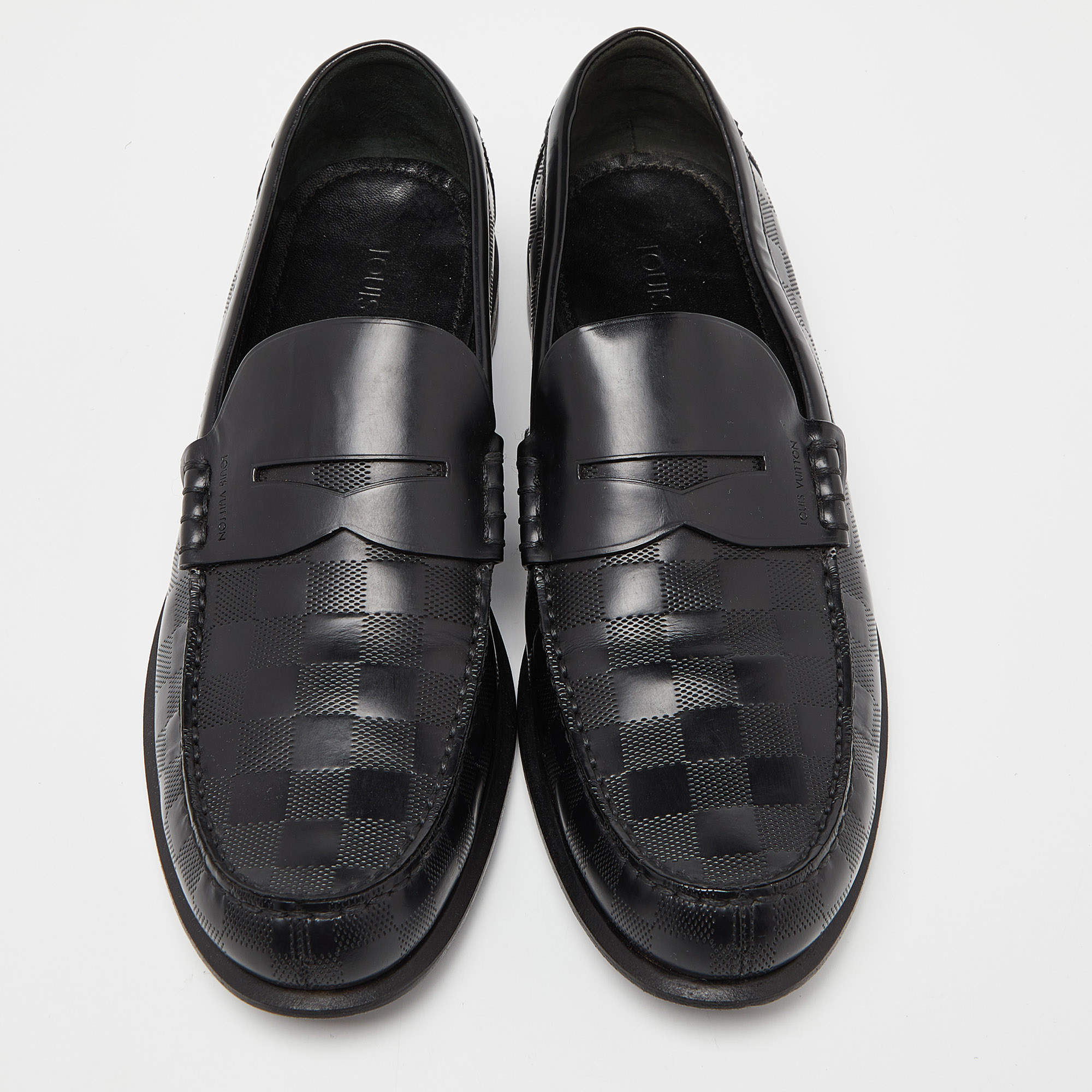 Louis Vuitton Men's Major Loafers Damier Infini Leather - ShopStyle