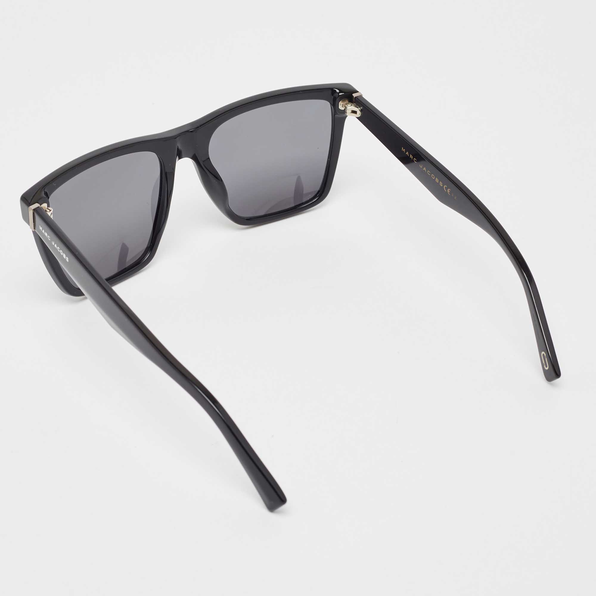 Pre Owned Marc by Marc Jacobs Black 119/S Square Sunglasses