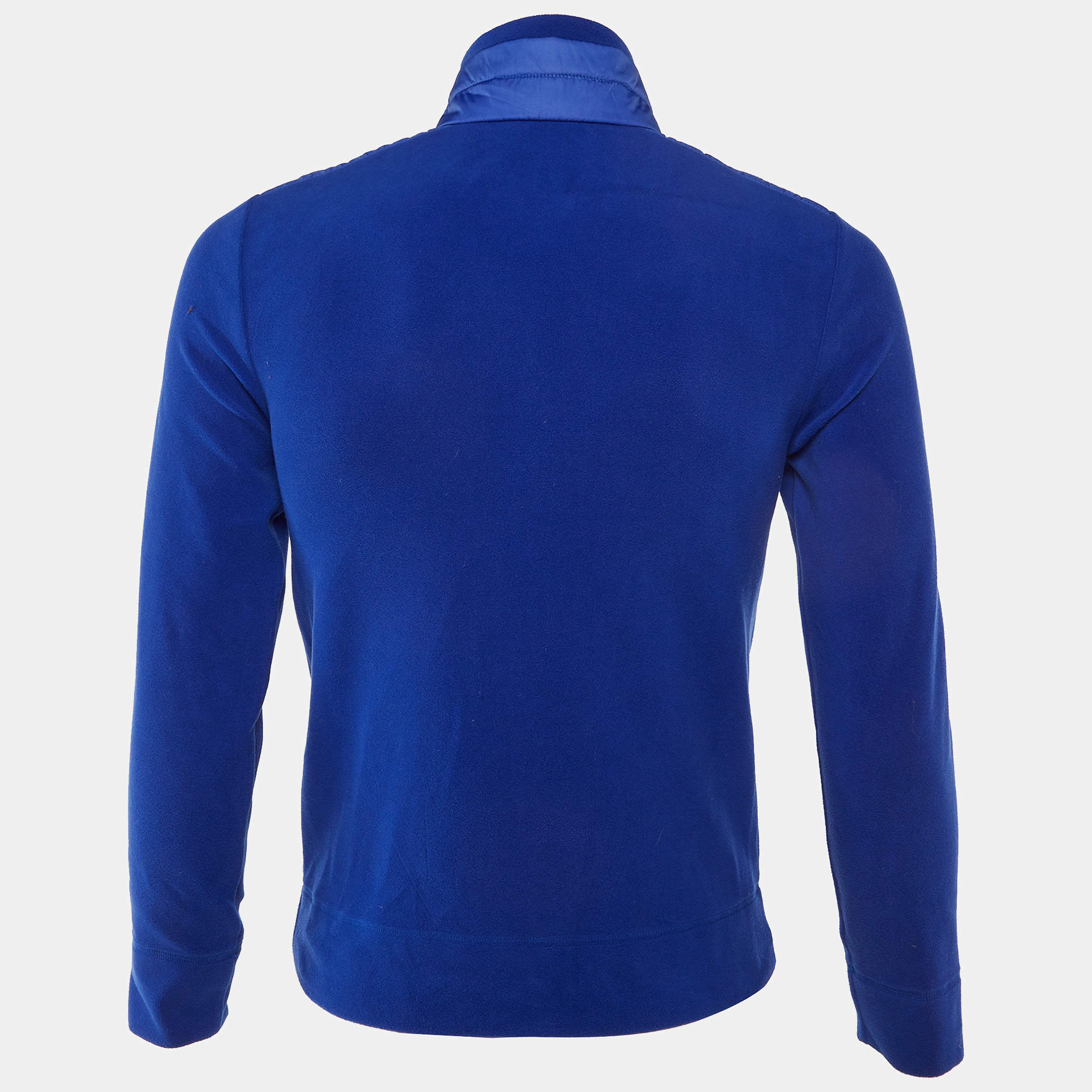 Dior Homme Navy Blue Logo Intrasia Knit Cashmere High Neck