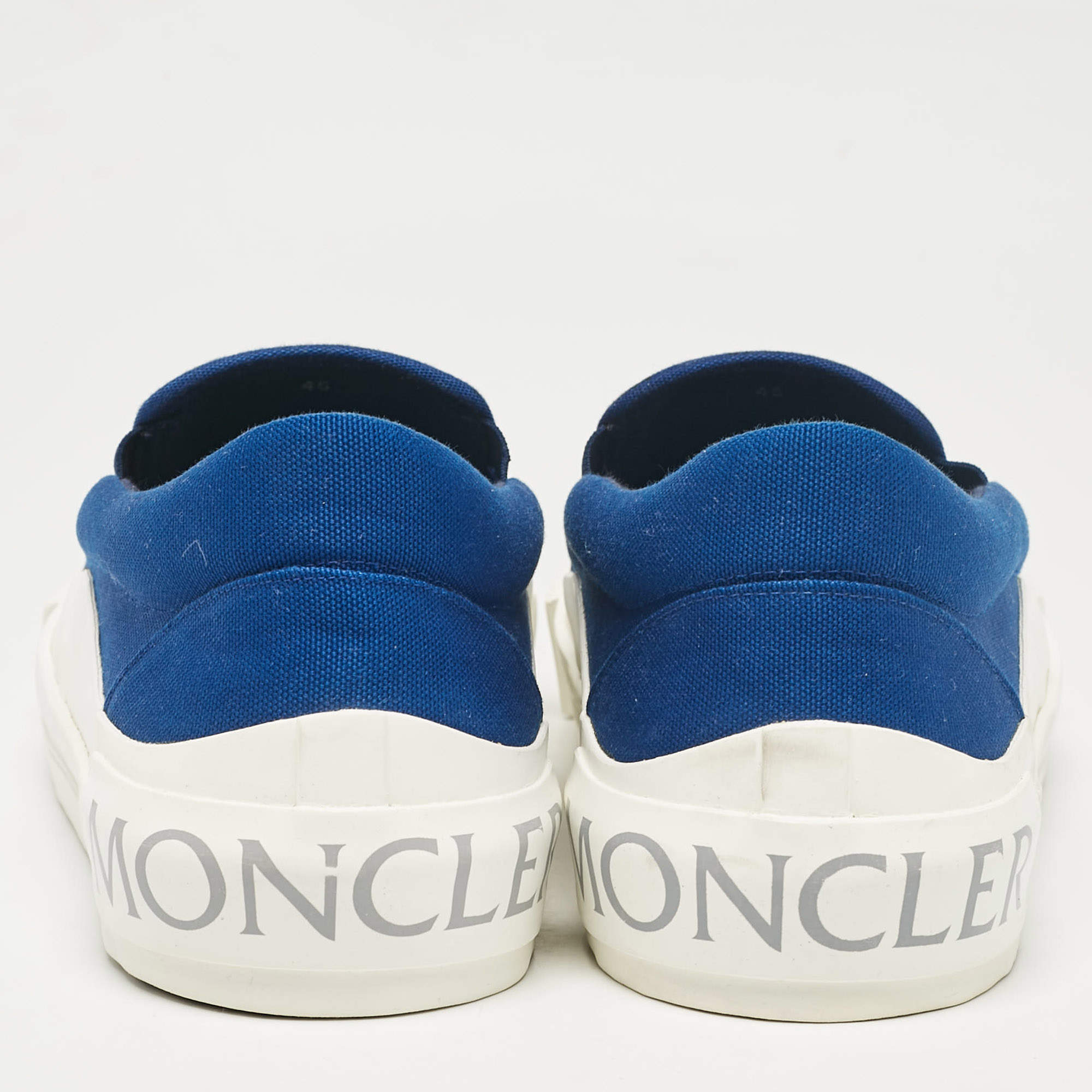 Moncler Black Leather High Top Sneakers Size 44 Moncler | TLC