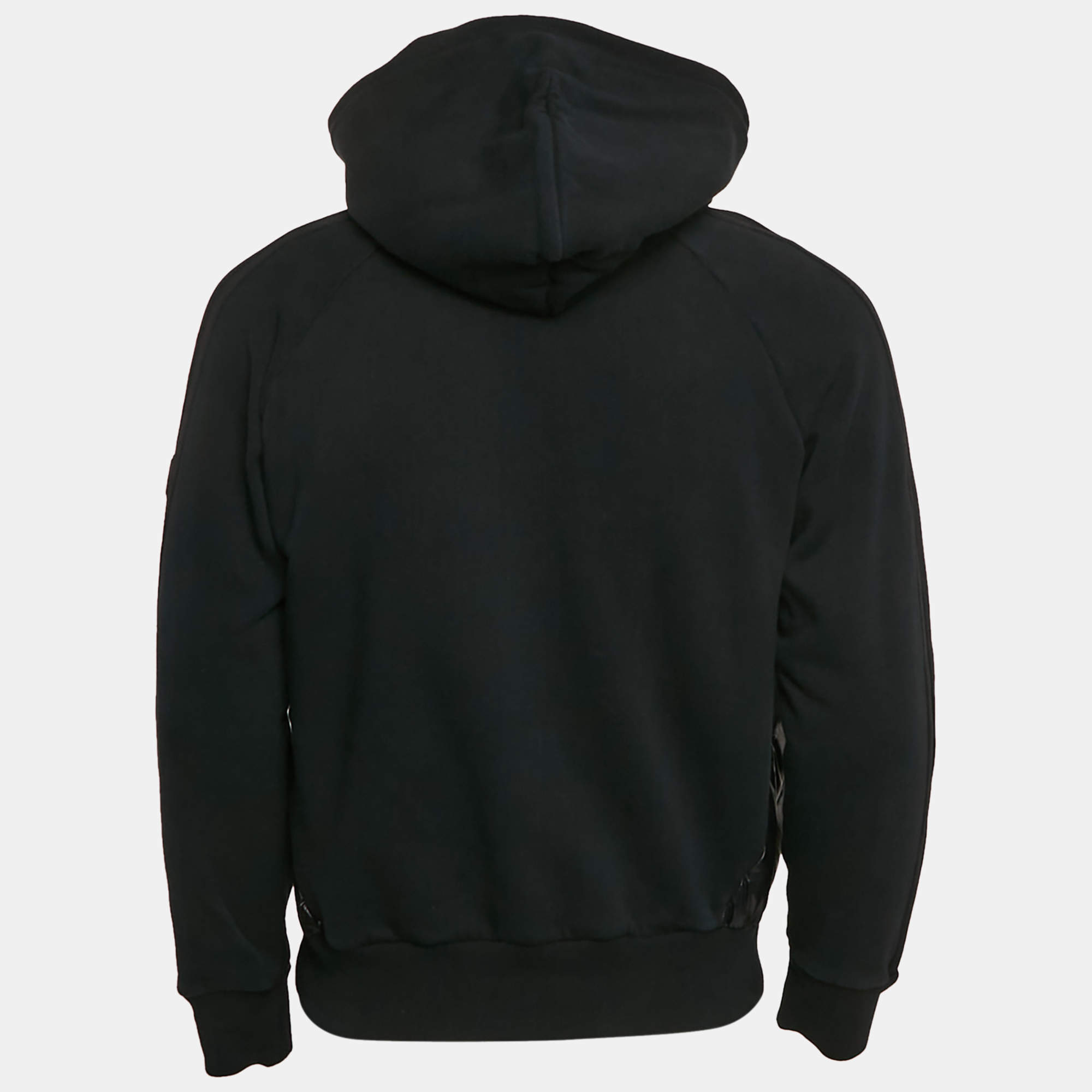 【 MONCLER X ADIDAS ORIGINALS】メンズ★FELPA★スウェット Moncler Men's x adidas Originals Down Panel Hoodie in Black