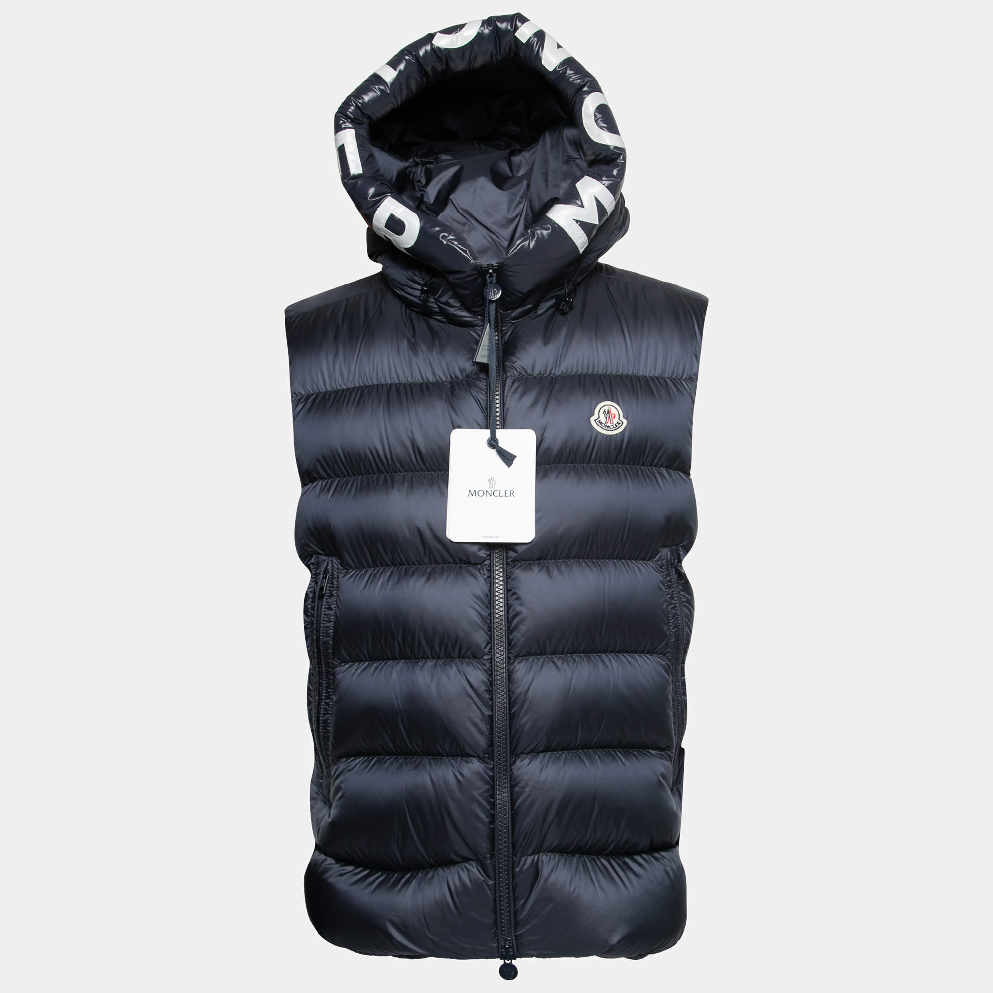 montreuil down vest navy