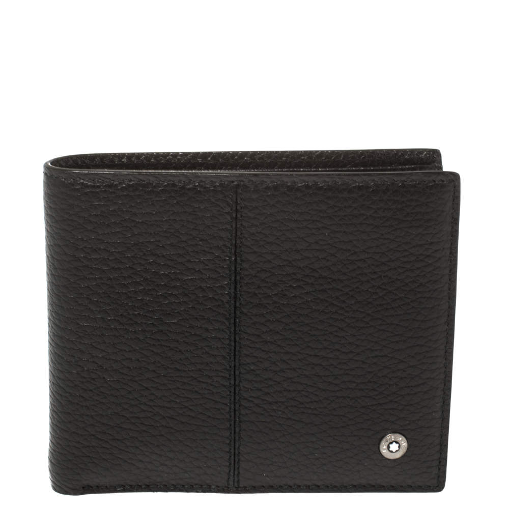 MontBlanc Black Leather Bifold Wallet Montblanc | TLC