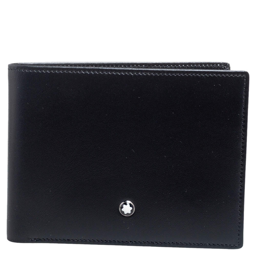Montblanc Black Leather Sartorial Wallet