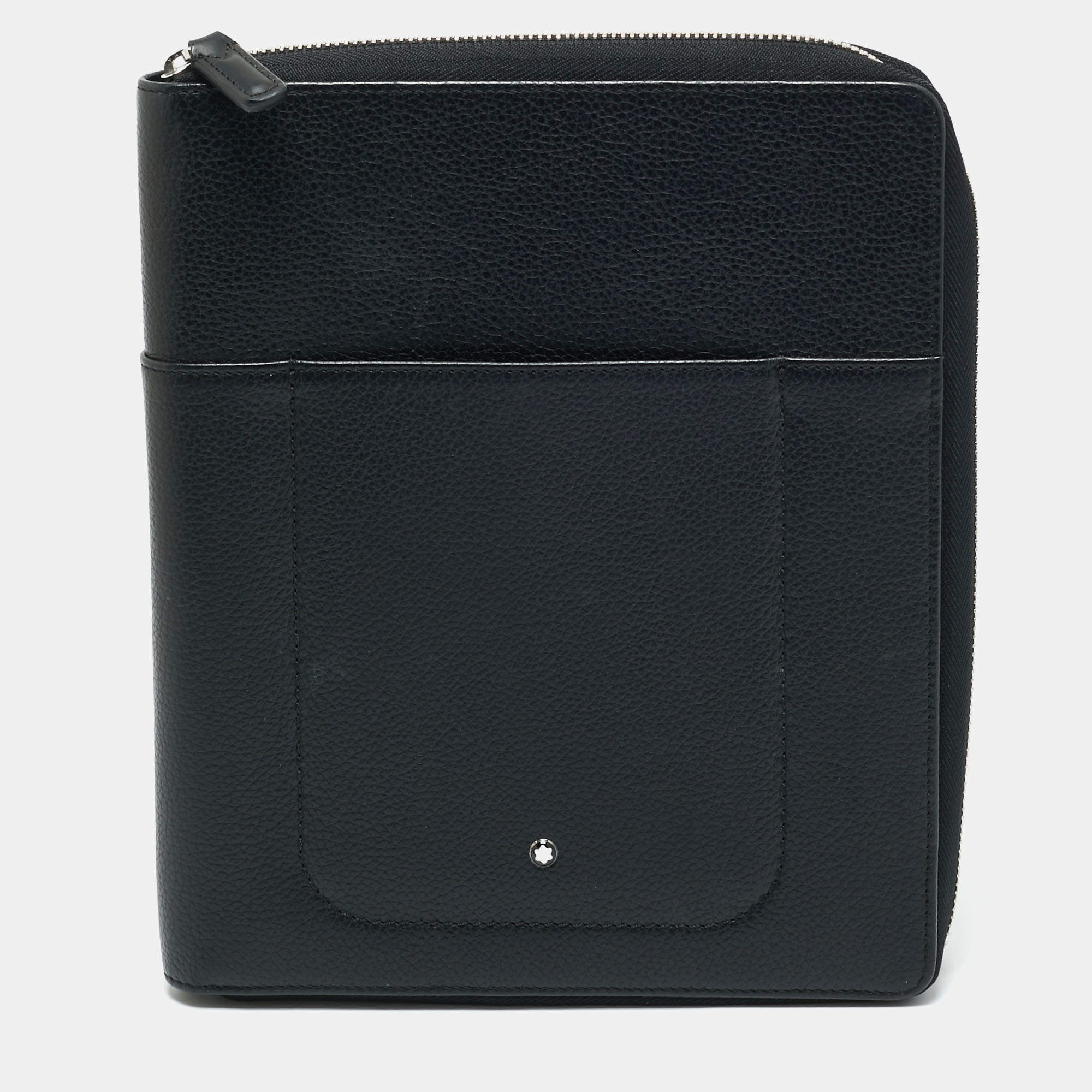 Pre Owned Montblanc Black Leathe Meisterstück Notepad Holder 