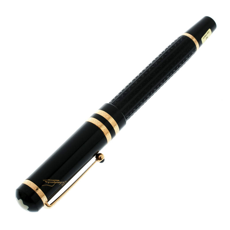 Montblanc Meisterstuck F. Dostoevsky Special Edition Fountain Pen, 18k Gold Nib  