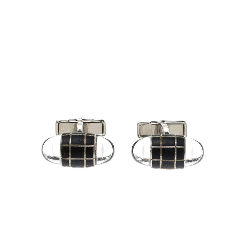 Pre Owned Montblanc UrbanWalker Floating Star Cufflinks