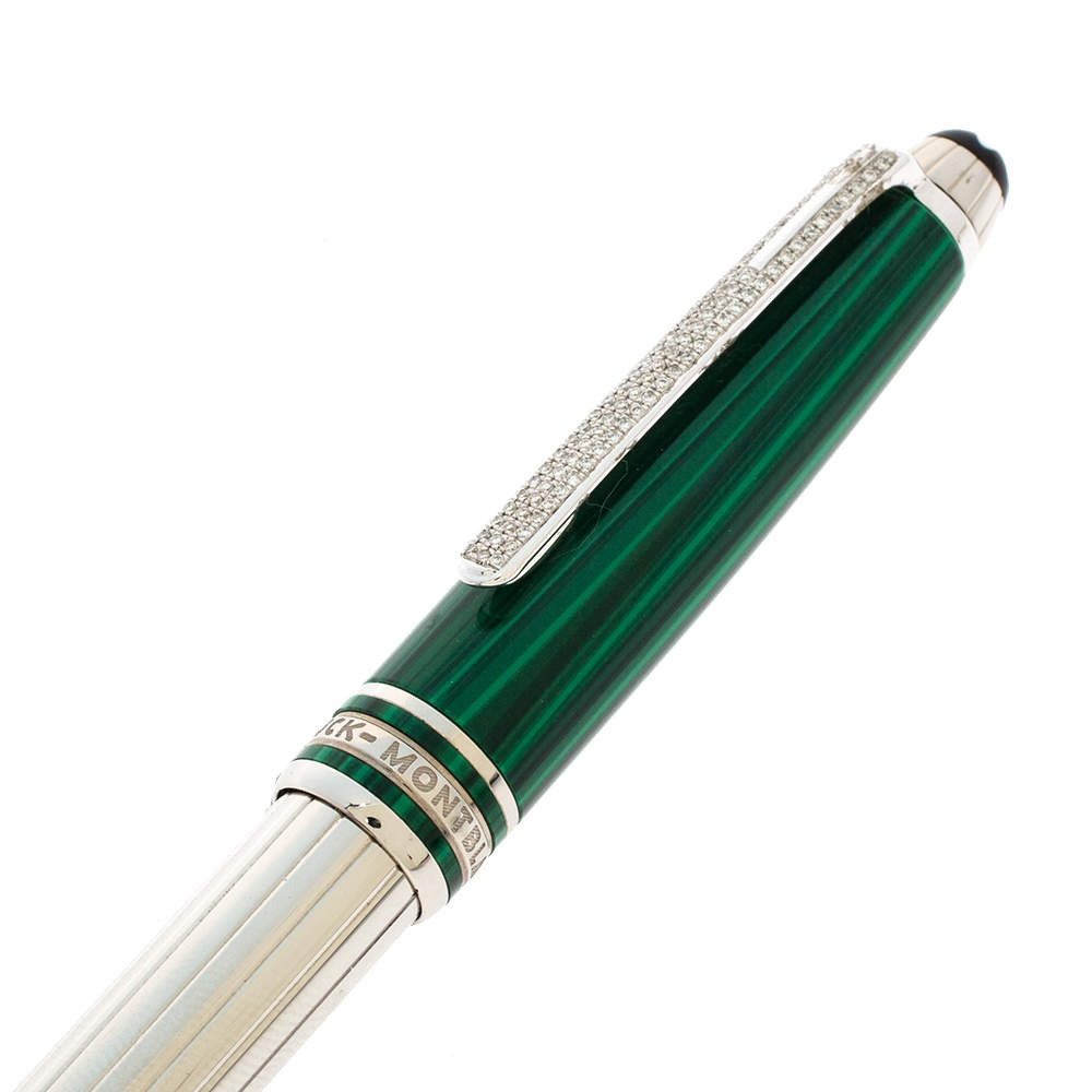montblanc green pen