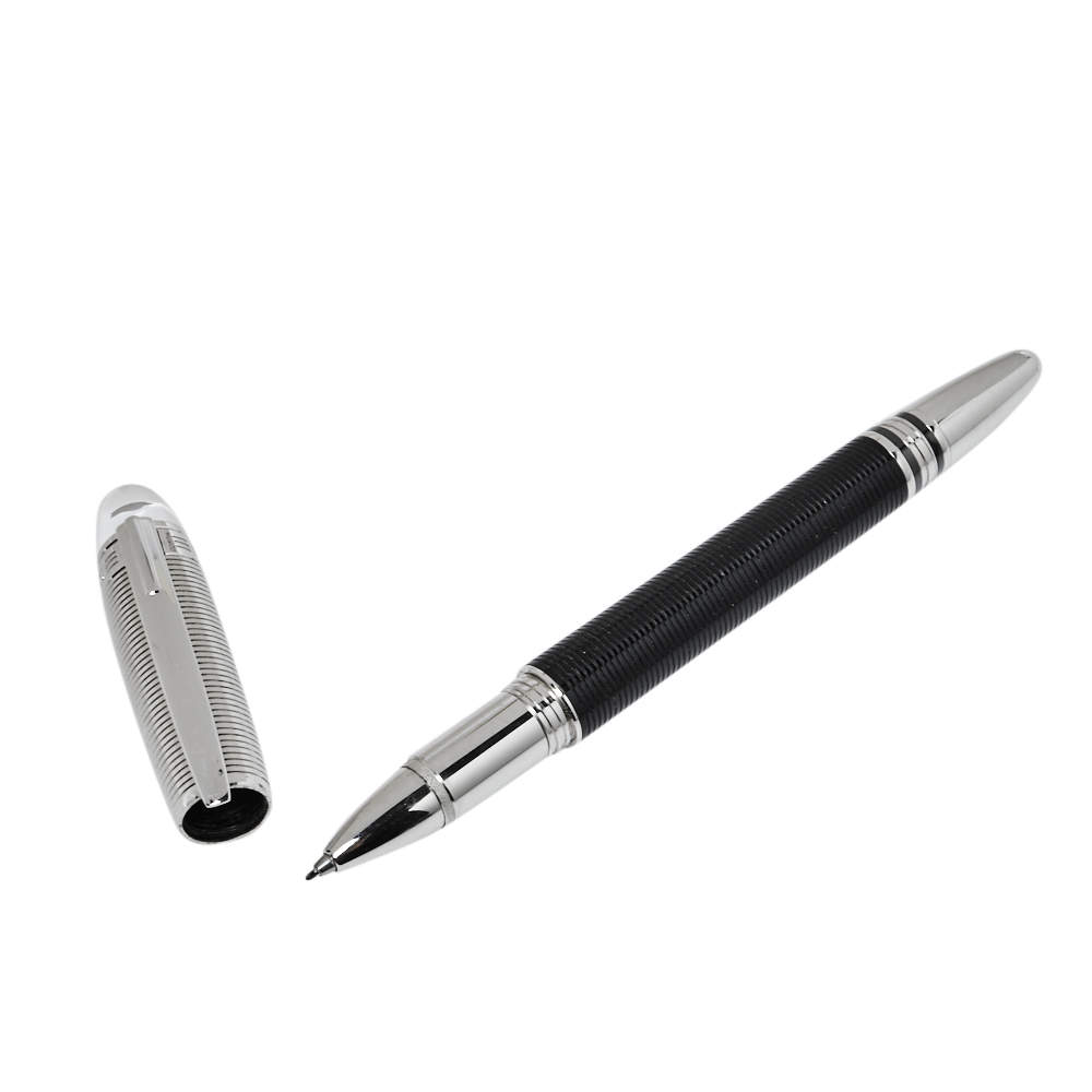 Pre Owned Montblanc StarWalker Doué Guilloche Patterned Fineliner Pen