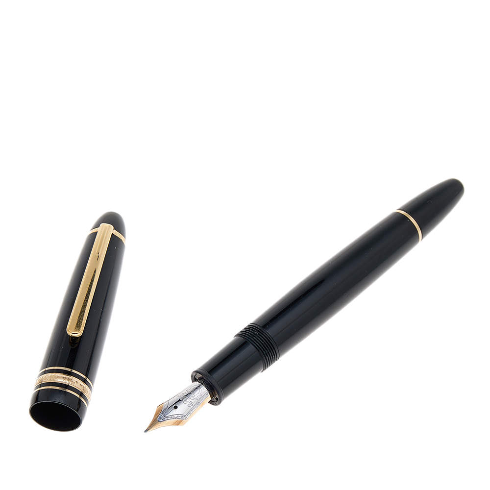 Pre Owned Montblanc Meisterstück Gold-Coated Fountain Pen