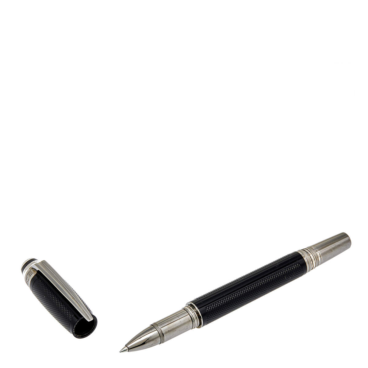 Pre Owned Montblanc StarWalker Extreme Black Guilloché Resin Rollerball Pen