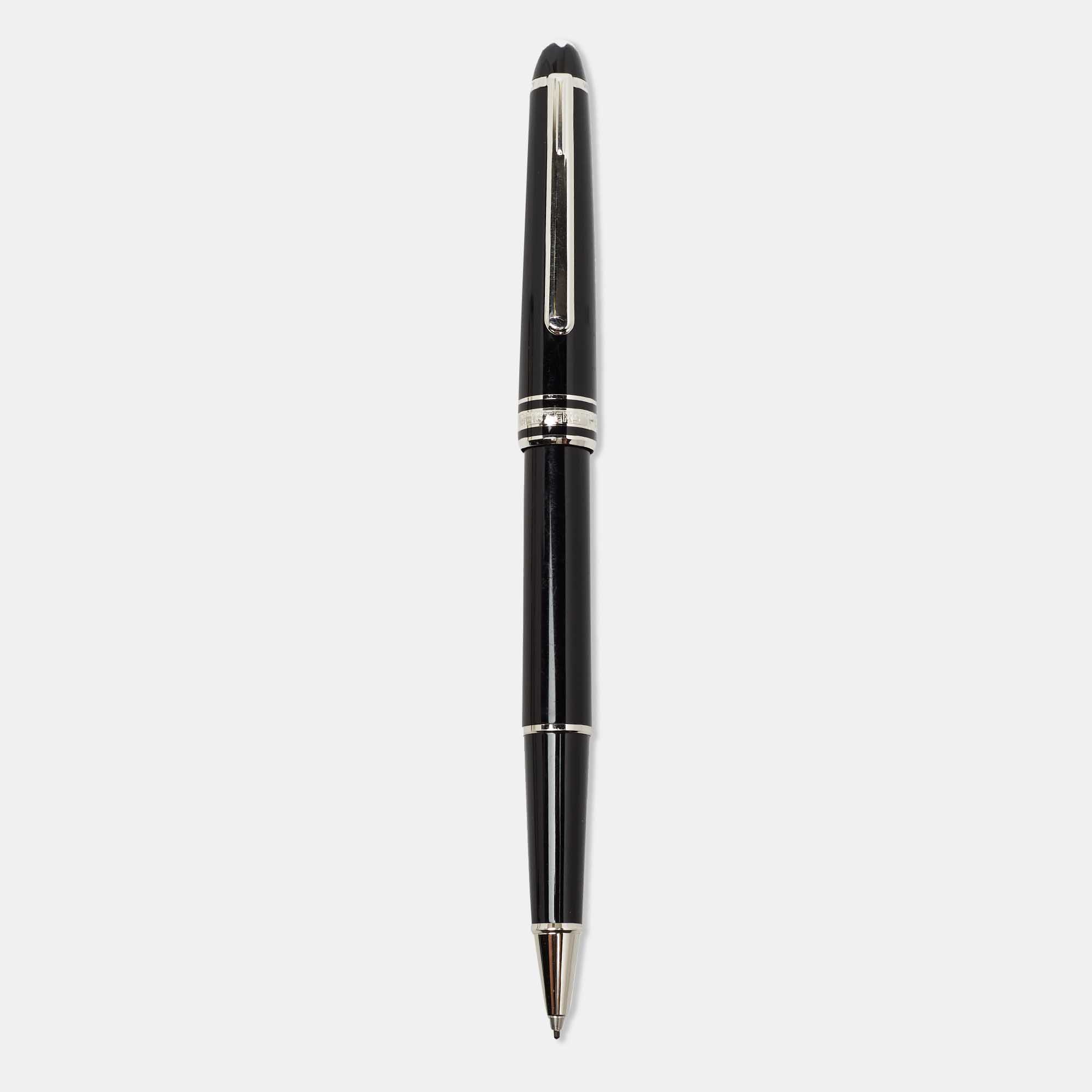 مملوكة مسبقًا Montblanc Meisterstück Black Resin Fineliner Pen