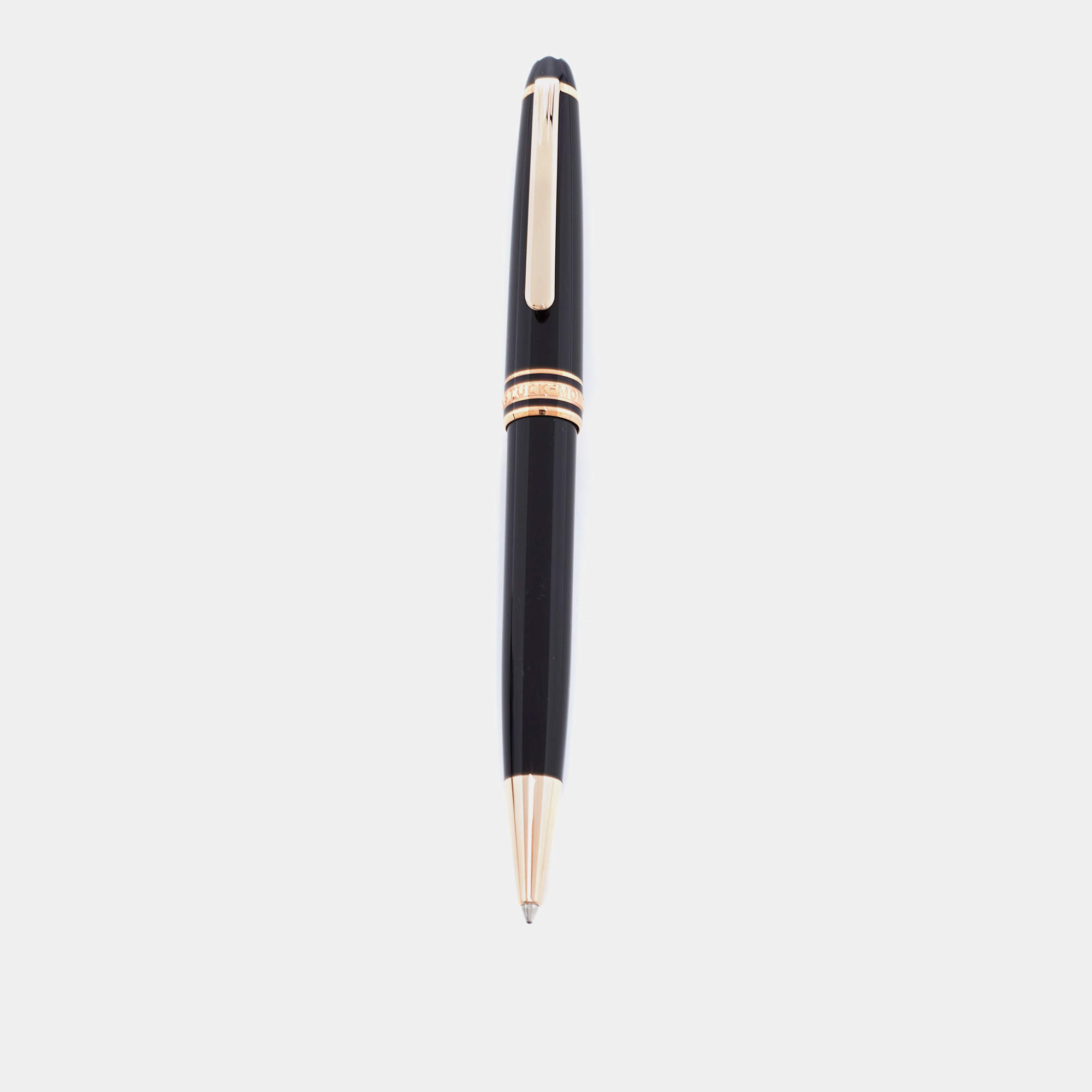 Pre Owned Montblanc Meisterstück Rose Gold Tone Ballpoint Pen