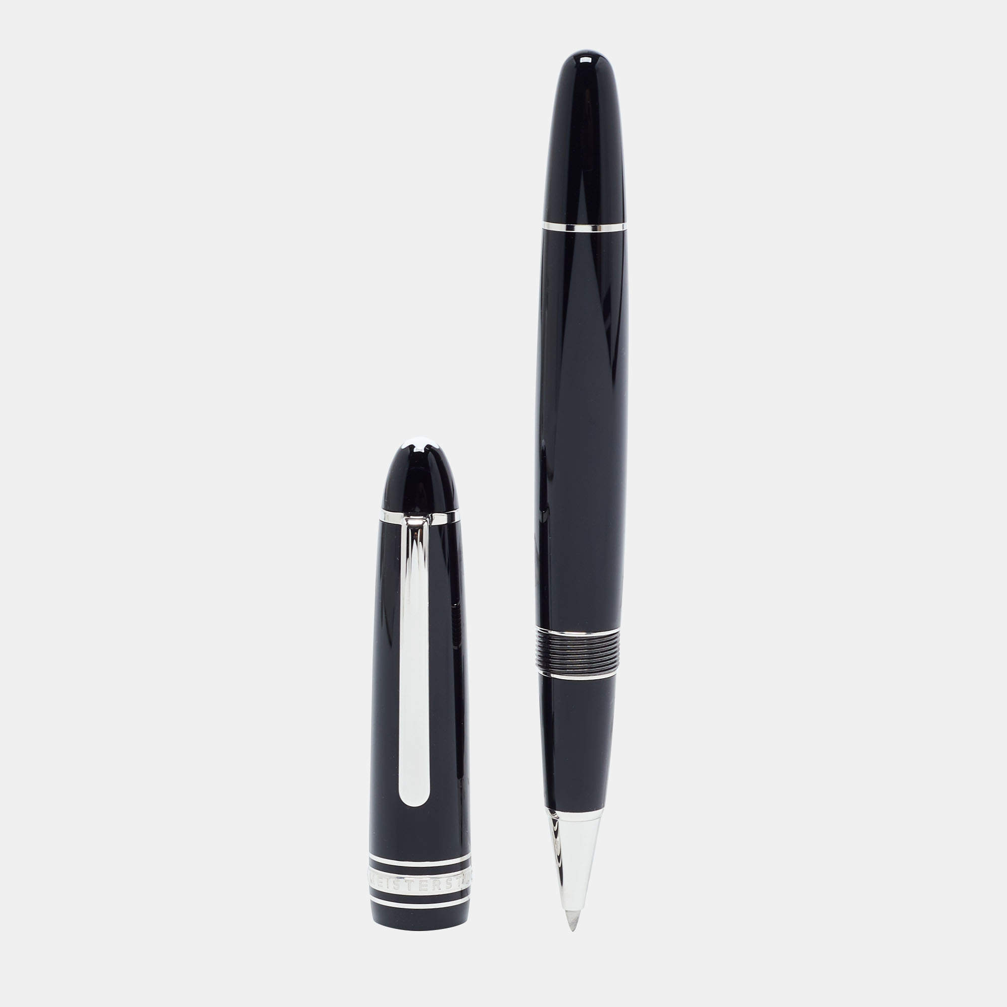 Montblanc Meisterstück LeGrand Black Resin Platinum-Coated Rollerball Pen