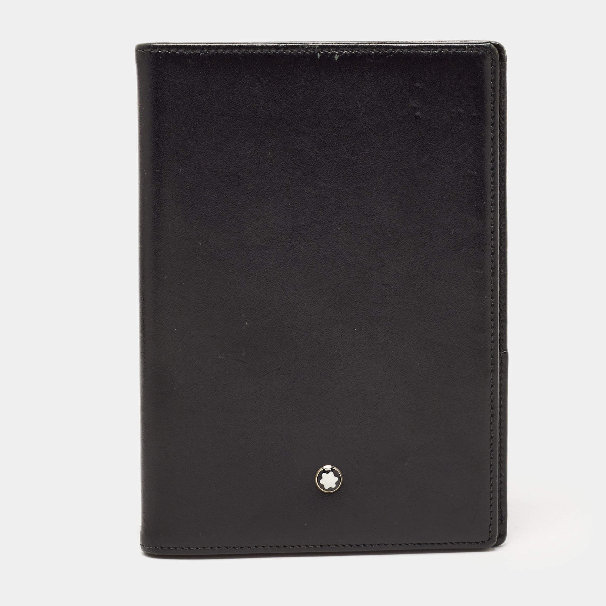 Montblanc Black Leather Meisterstück Passport Holder Montblanc | The ...