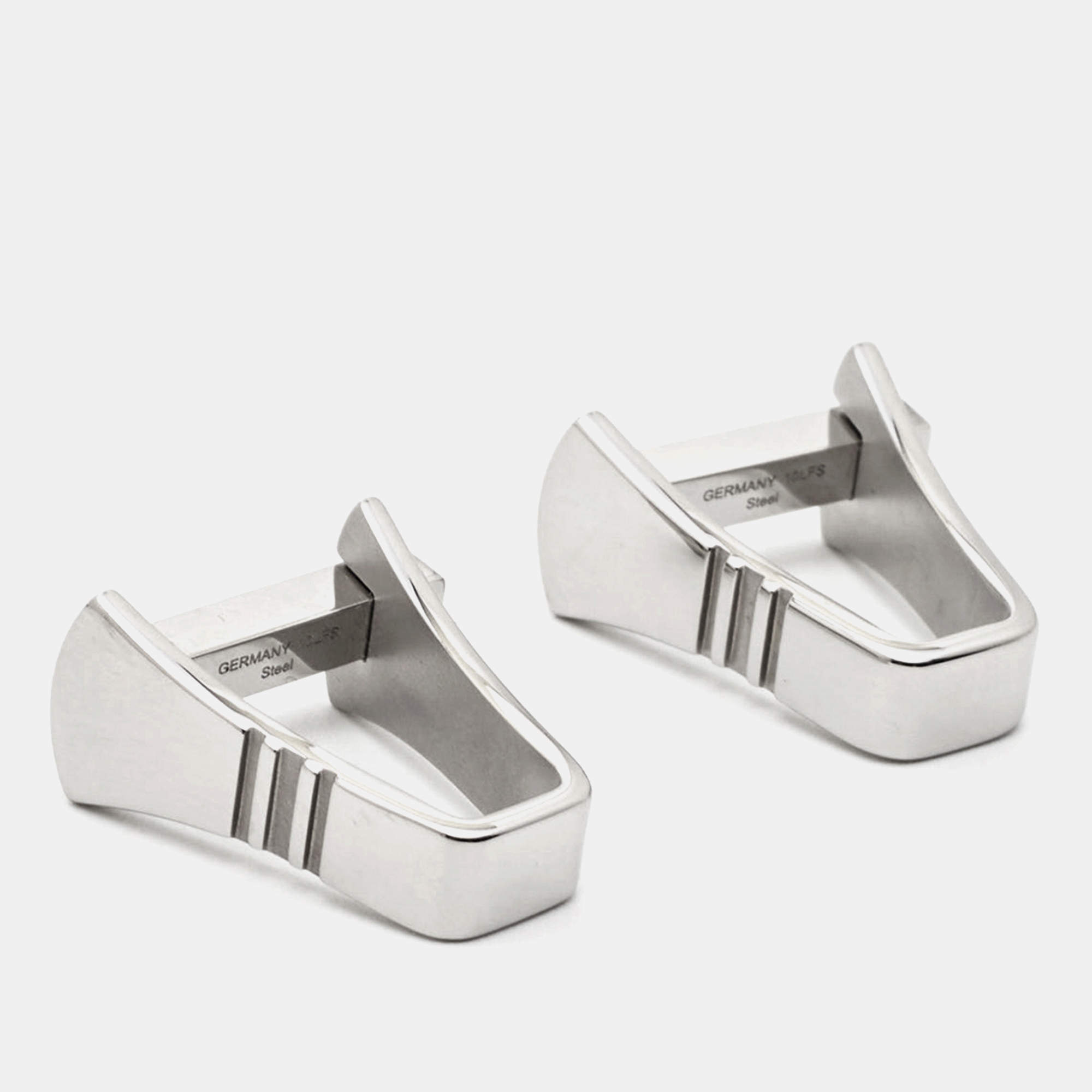 Montblanc Sartorial Silver Tone Cufflinks