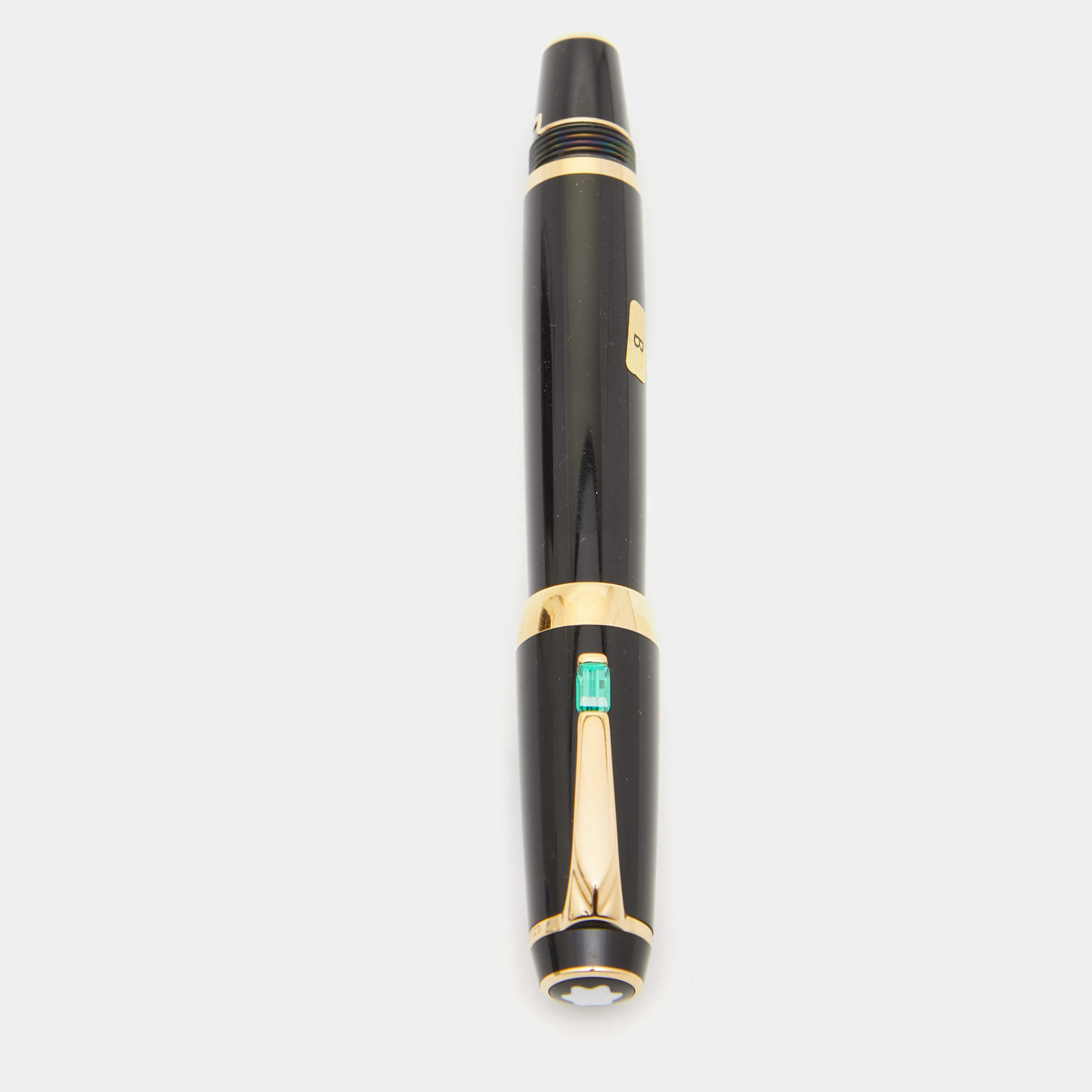 Montblanc Bohème Vert Resin Gold Tone Fountain Pen