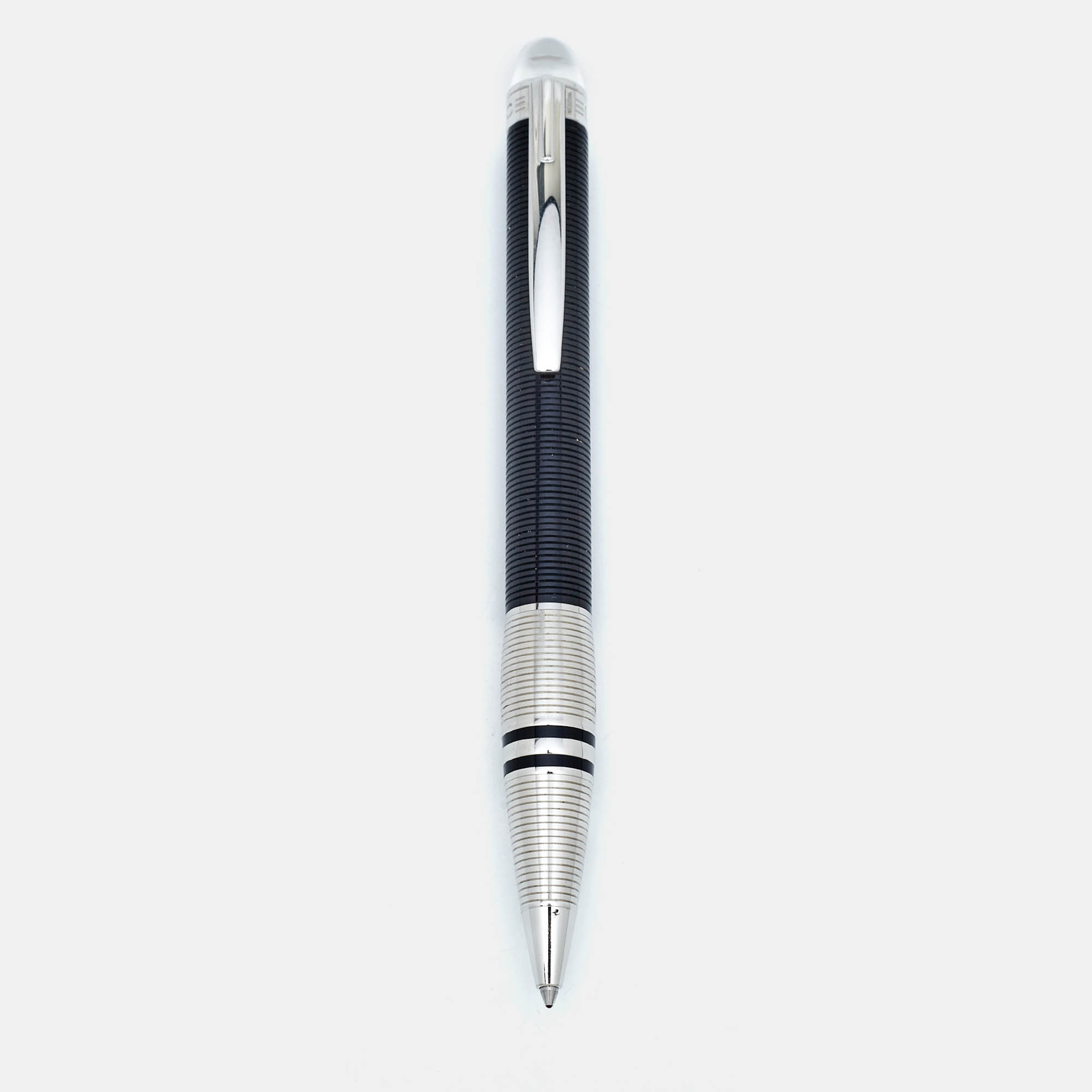 Montblanc Starwalker Resin Silver Tone Ballpoint Pen