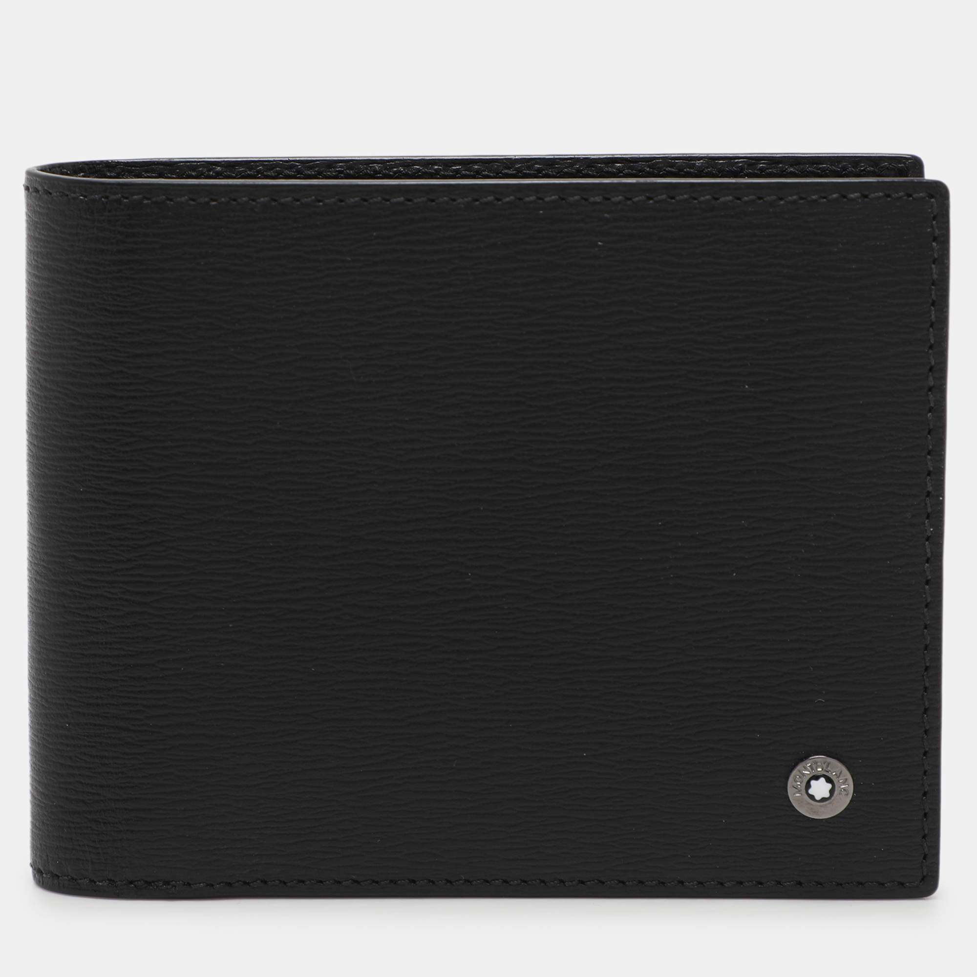 Montblanc Black Leather Westside Bifold Wallet