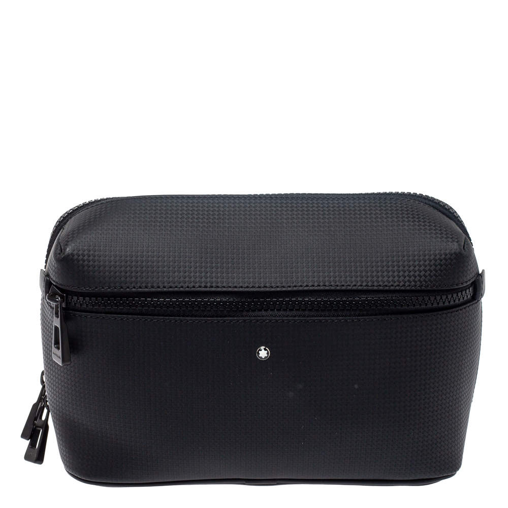 Montblanc Black Leather Extreme 2.0 Clutch Montblanc | The Luxury Closet